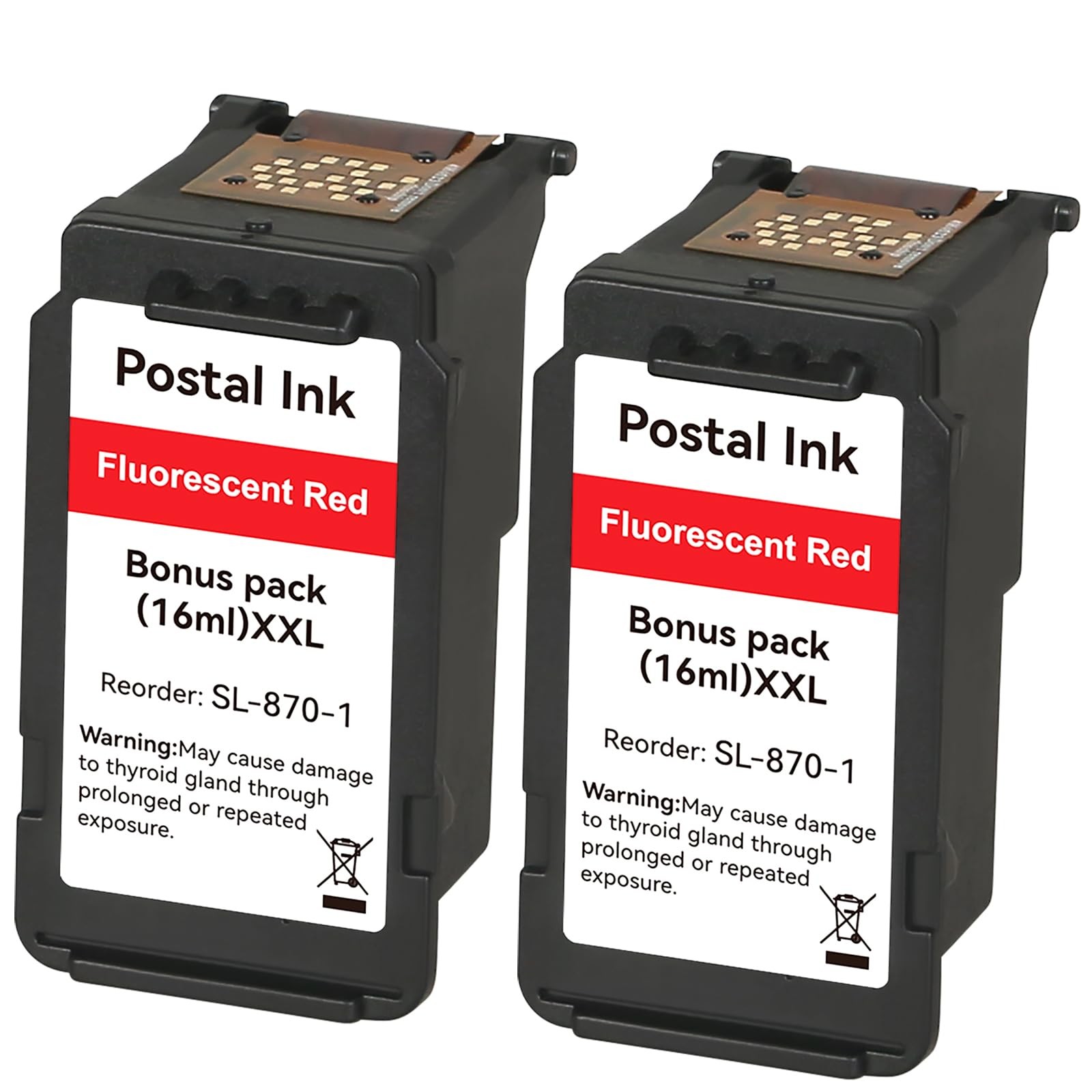 High Capacity SL-870-1 XXL Red Ink Cartridge SL870-1 SL8701 XXL Fluorescent R...