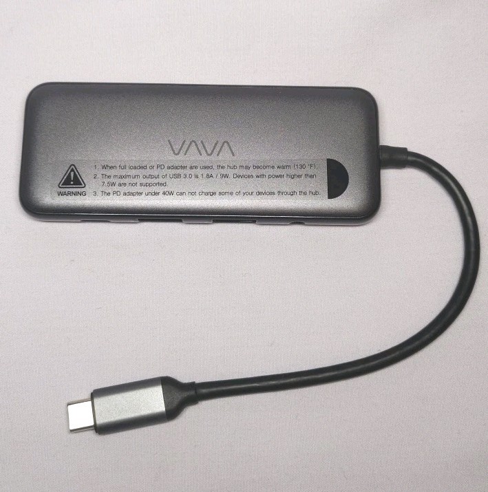 RAVPower VAVA USB-C Hub, 8-in-1 USB-C Adaptor, 100W Max