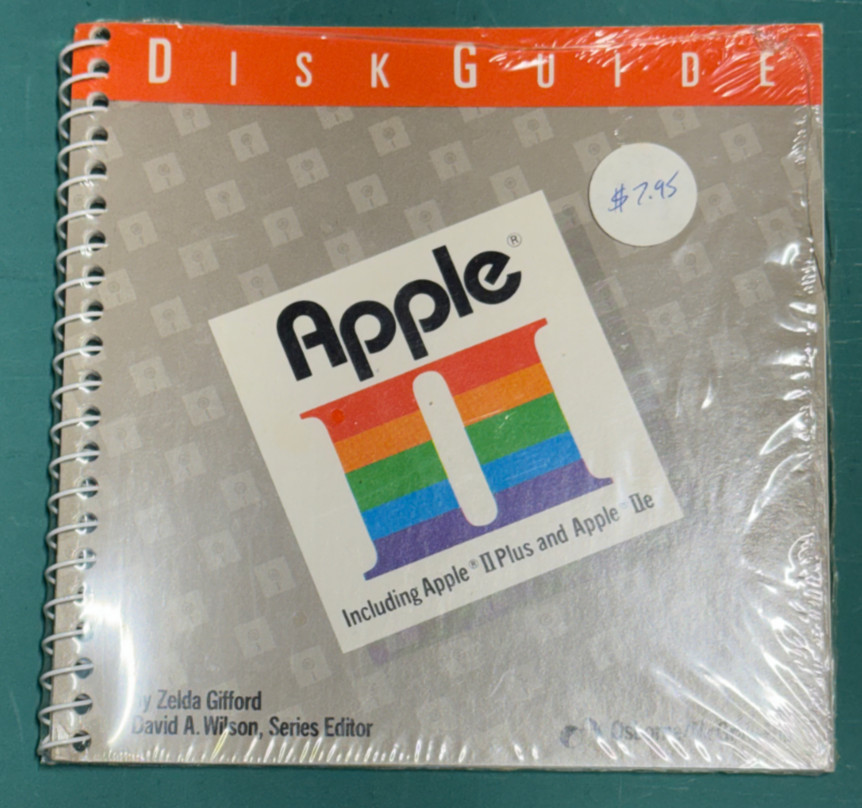 Apple II DiskGuide Spiral Guide II Plus IIe Osborne McGraw-Hill