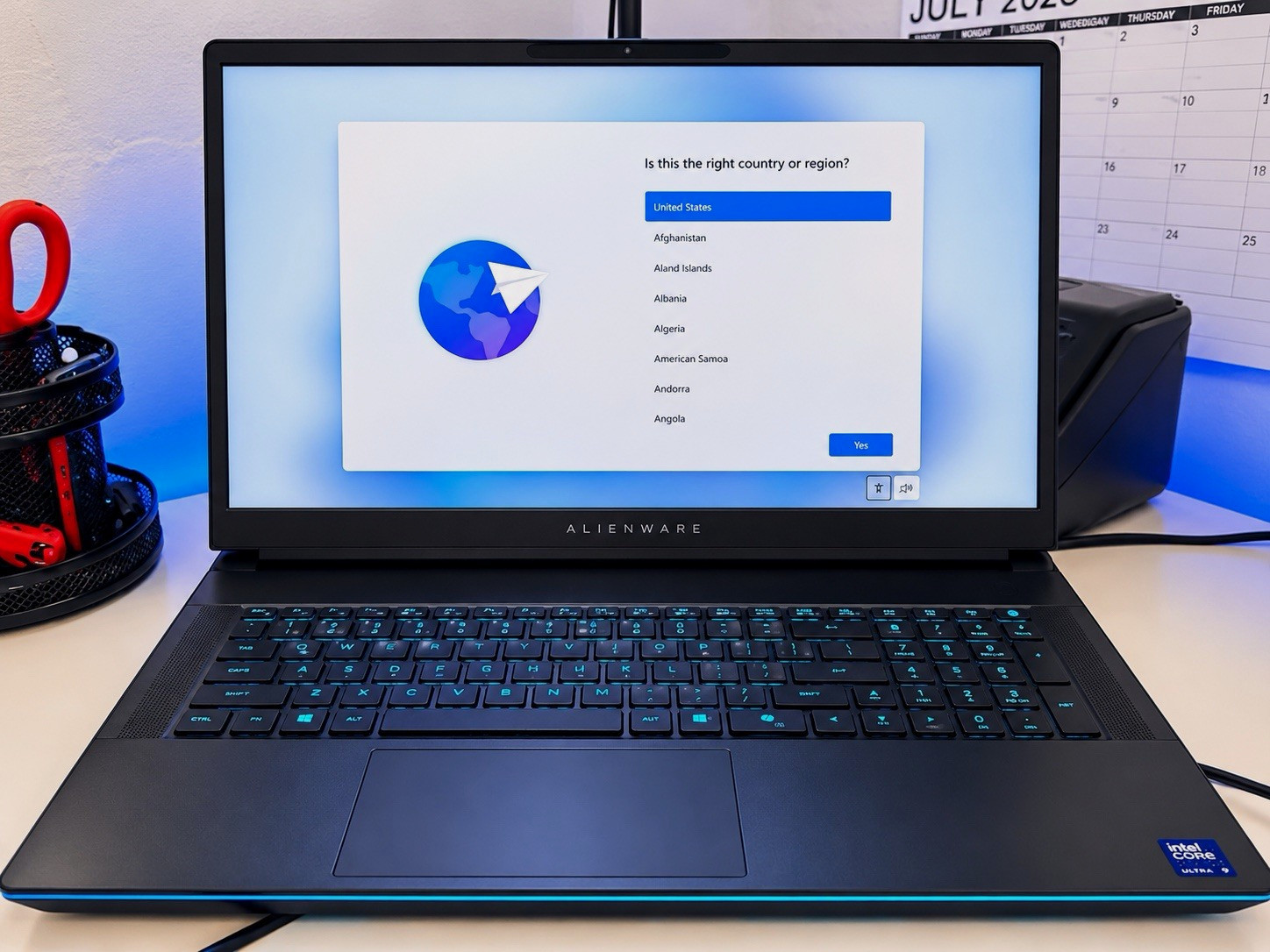 Alienware Area 51 18 Inch Gaming Laptop RTX 5090 64GB RAM 2TB SSD Intel Ultra 9