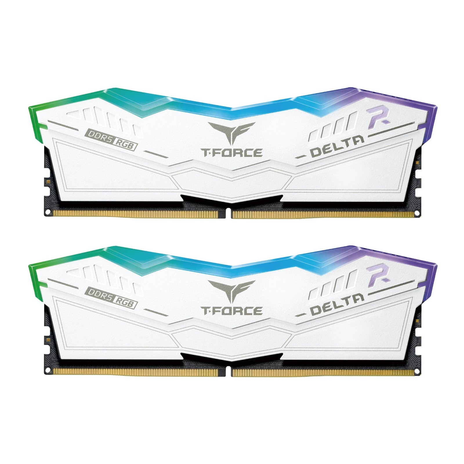 NEW T-Force Delta RGB 64GB (2x32GB) DDR5 6000mhz CL38 White  [Lifetime Warranty]