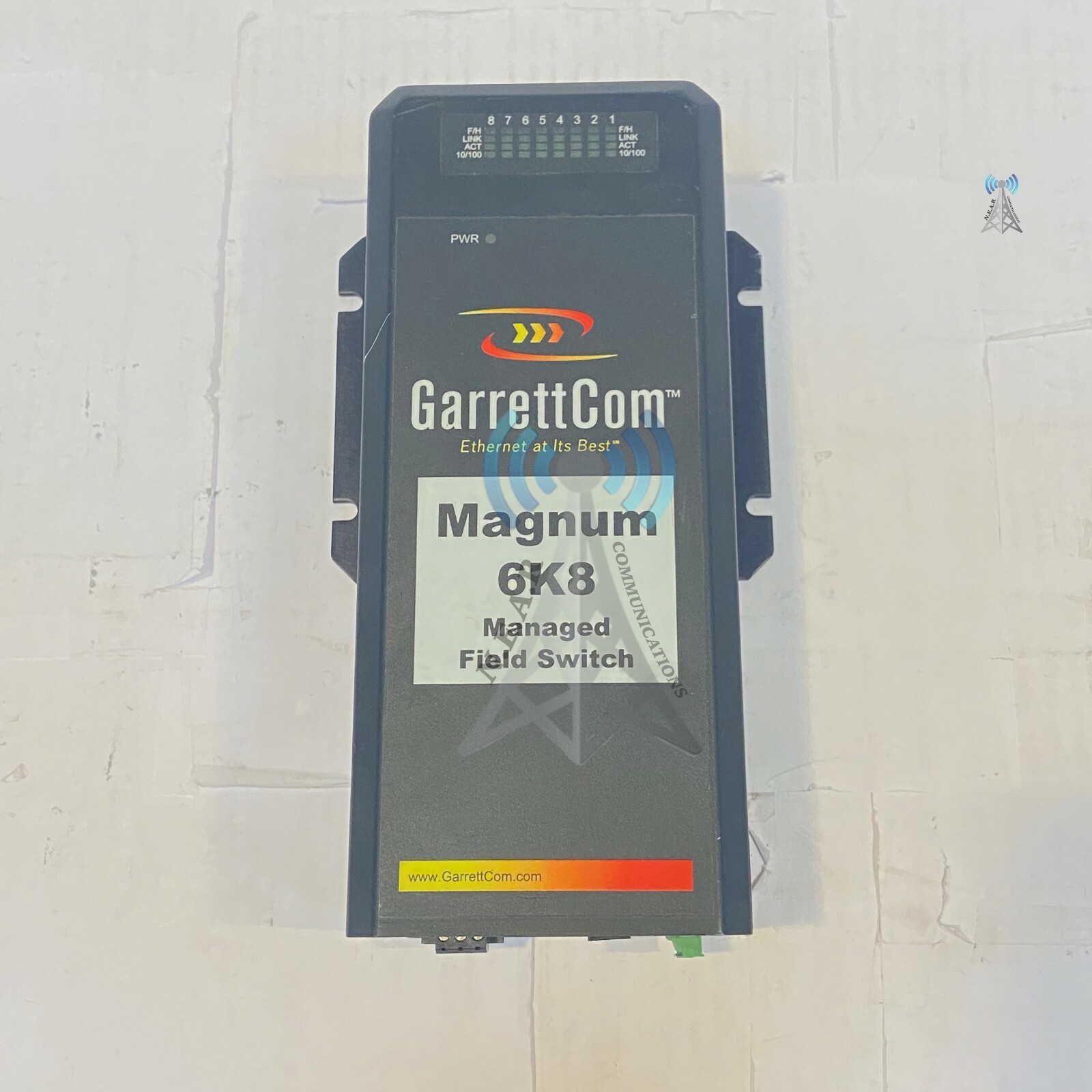 GarrettCom, 6K8-48VDC, 02-01346, Magnum 6K8 Managed Field Switch *RH073120