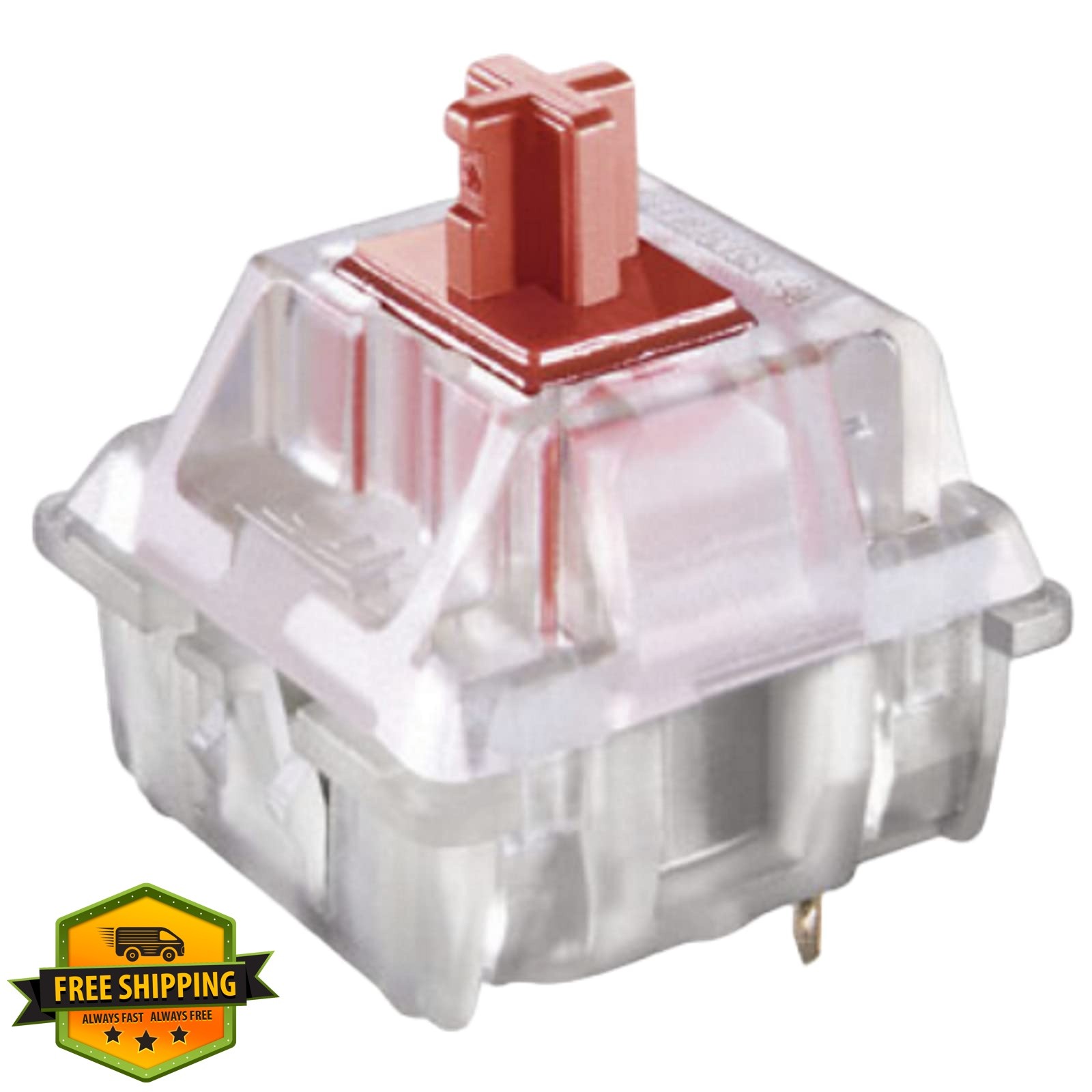 Ranked Cherry MX Red RGB Key Switches 65 Pcs