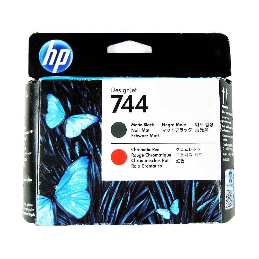 Genuine HP 744 Matte Black/Chromatic Red  Printhead HP DesignJet Z2600, Z5600