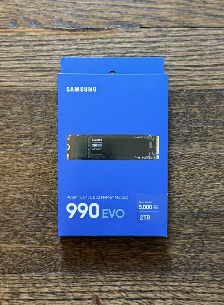Samsung 990 EVO 2 TB internal M.2 2280 - BNIB