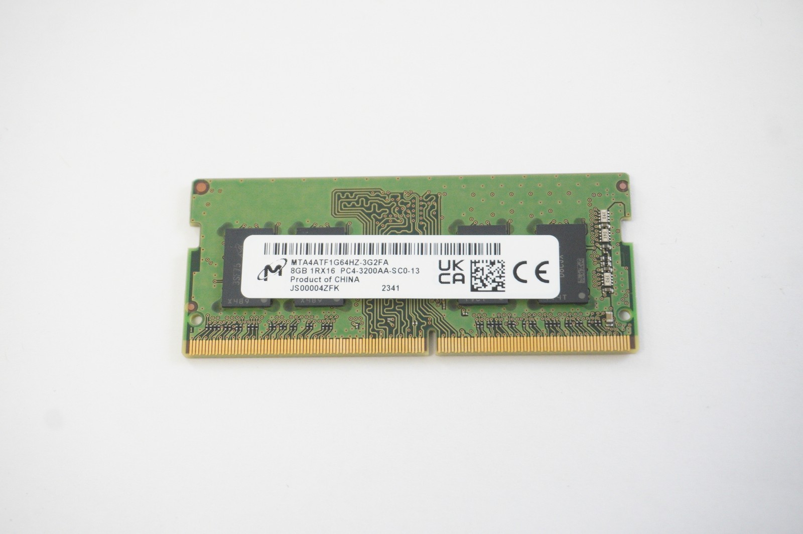 MTA4ATF1G64HZ-3G2FA Micron 8GB DDR4 1RX16 PC4-3200AA 3200Mhz SO-DIMM Memory