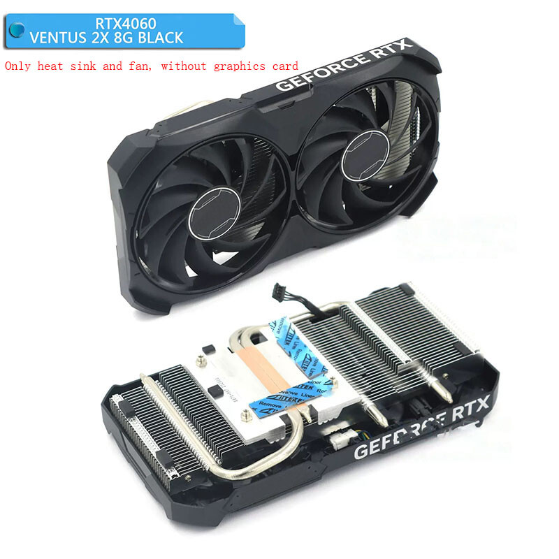 For MSI RTX4060 4060Ti 4070S 4070Ti VENTUS 2X Graphics Card Cooler w/ Fan New