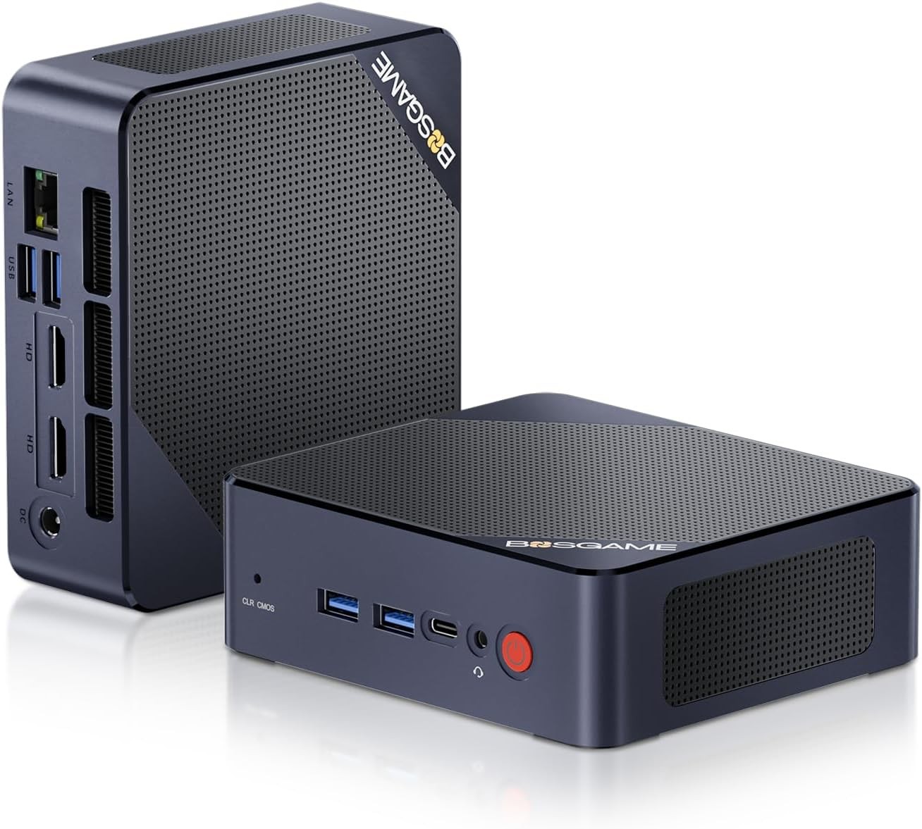 BOSGAME B95 Mini PC Desktop Computers, Intel 12th N95, 16GB DDR4 512GB SSD, 4K