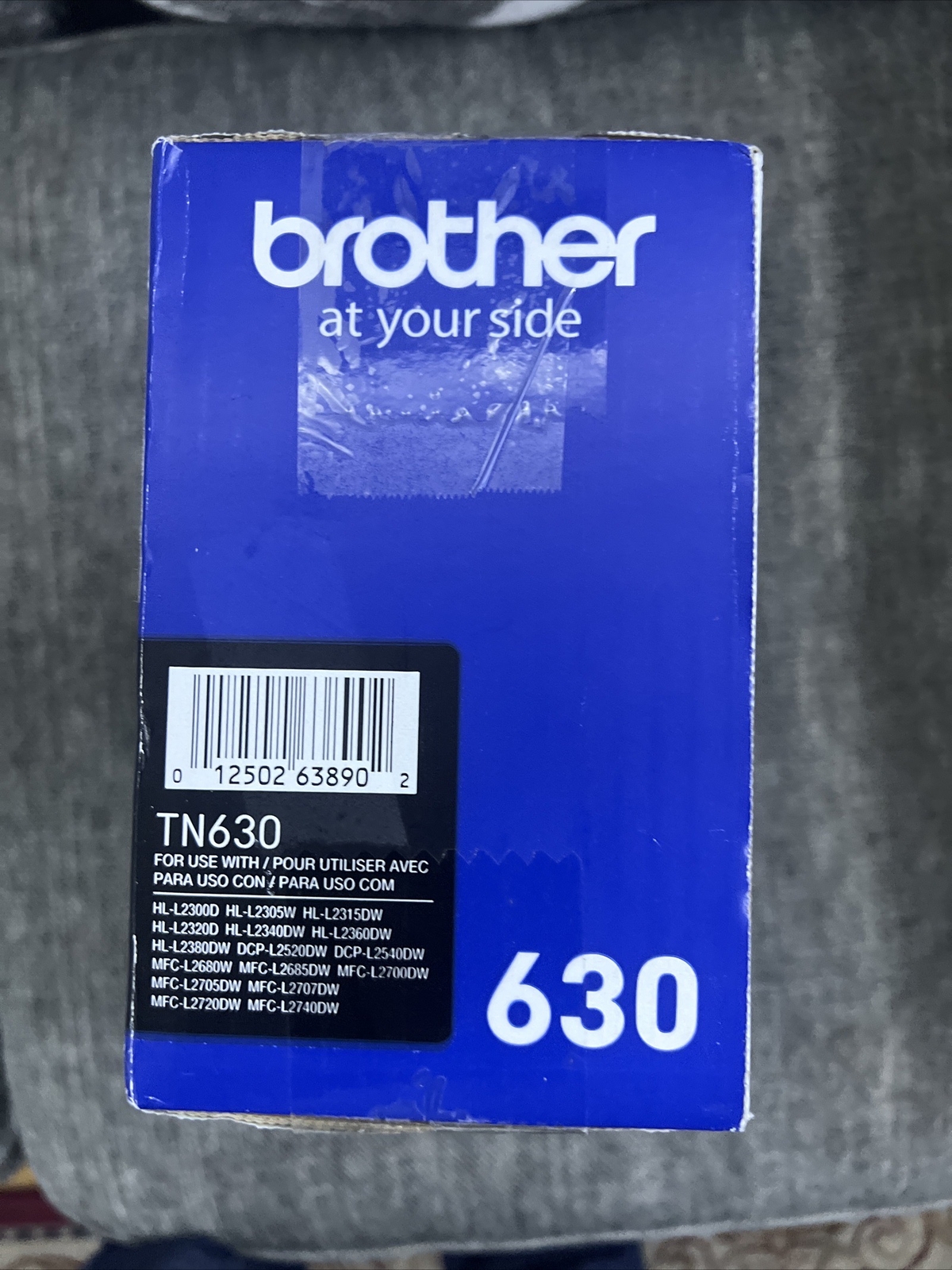 NEW Genuine Brother TN630 Standard Yield Black Toner Cartridge 1200 Pages