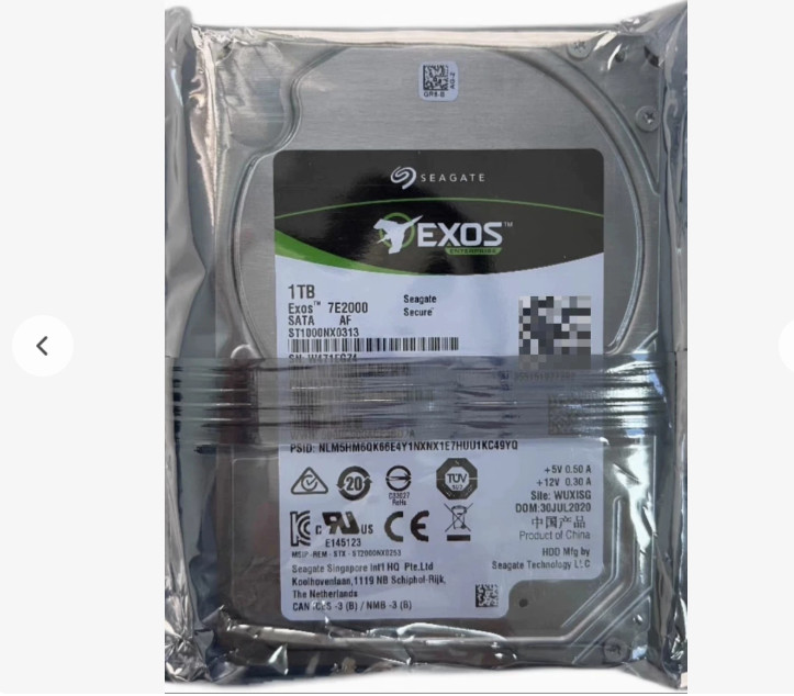 Seagate ST1000NX0313 1TB Enterprise 7200RPM 128MB 6Gb 2.5''SATA HDD