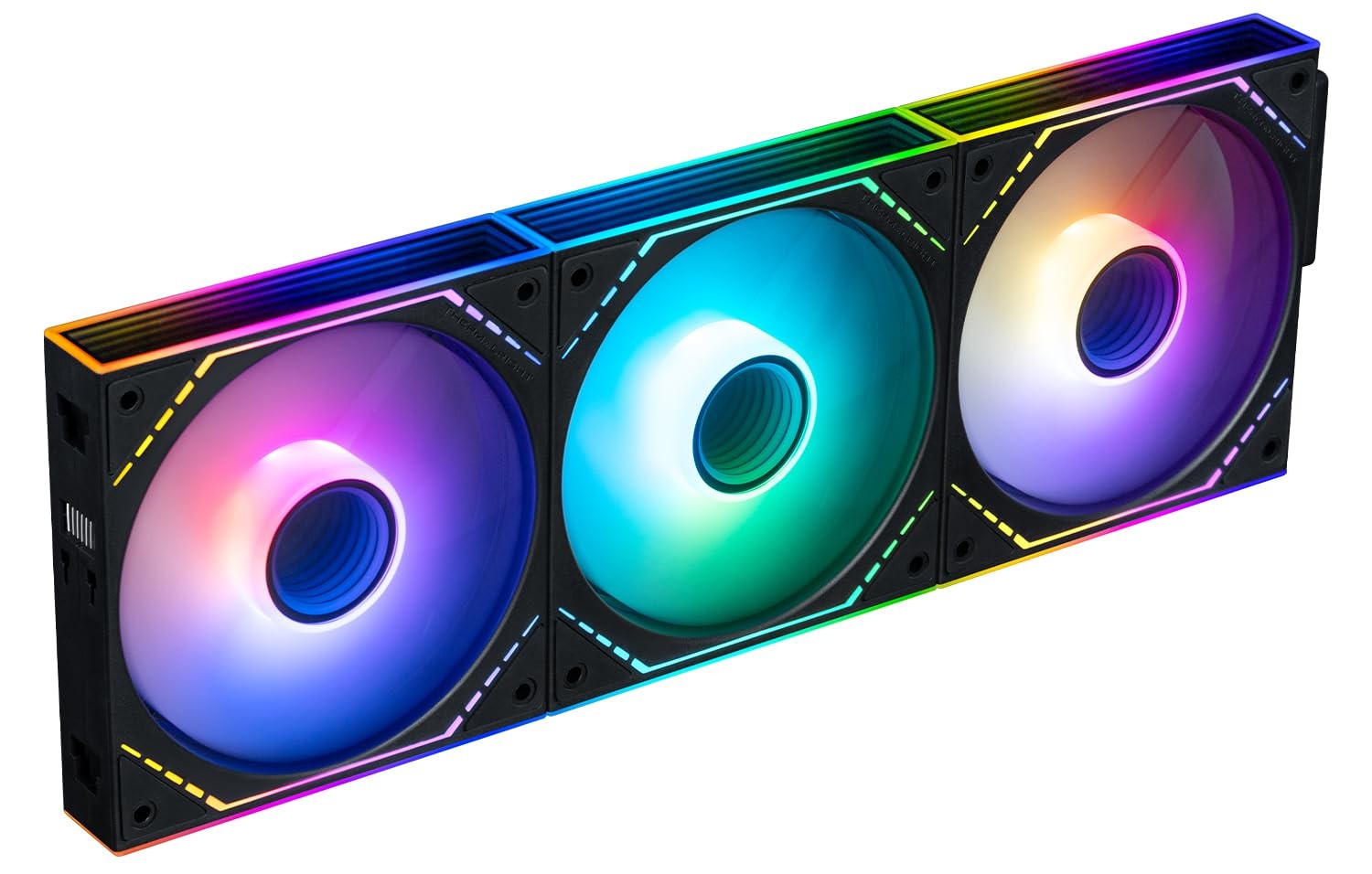 TL-M12Q-S X3 120mm PC Case Fans PWM ARGB 2000RPM High Airflow Daisy-Chain 3-Pack