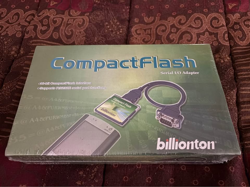 Vintage Billionton Compact Flash  to RS232 Adapter(CF232-X)