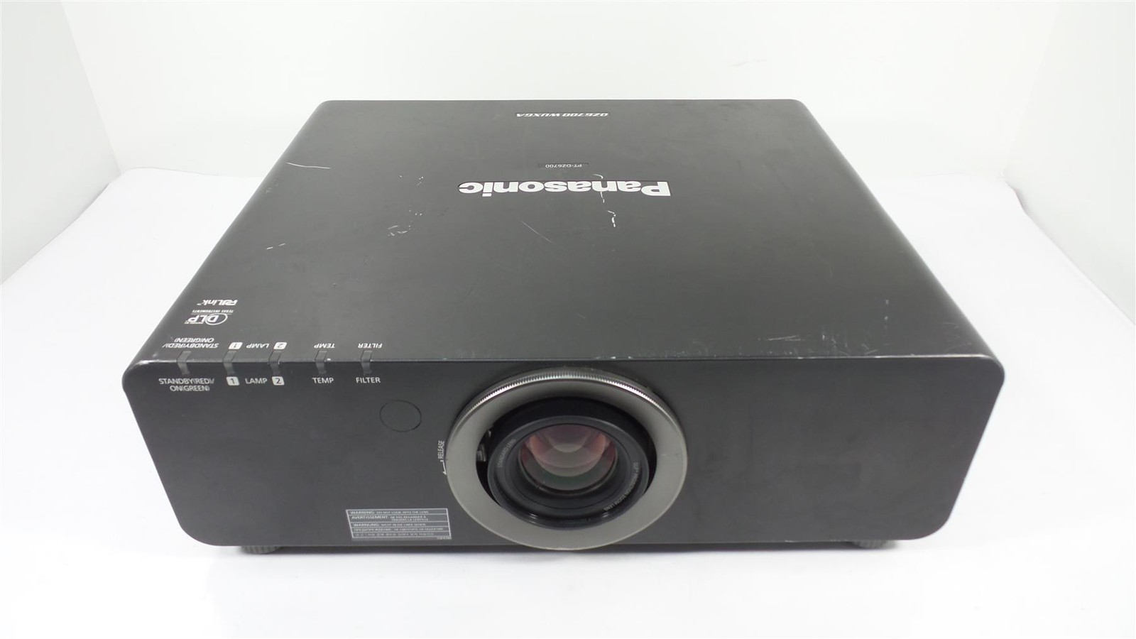 Panasonic DZ6700 (PT-DZ6700U) WUXGA Home Cinema DLP Projector - Tested