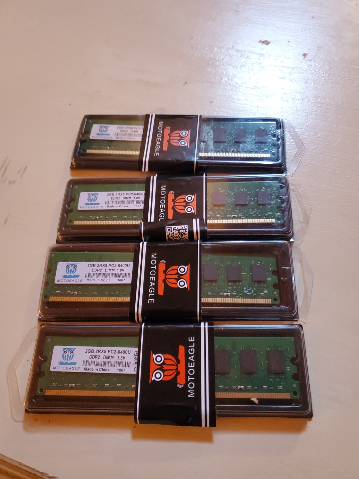 4 x 2GB 2RX8 DDR2 RAM