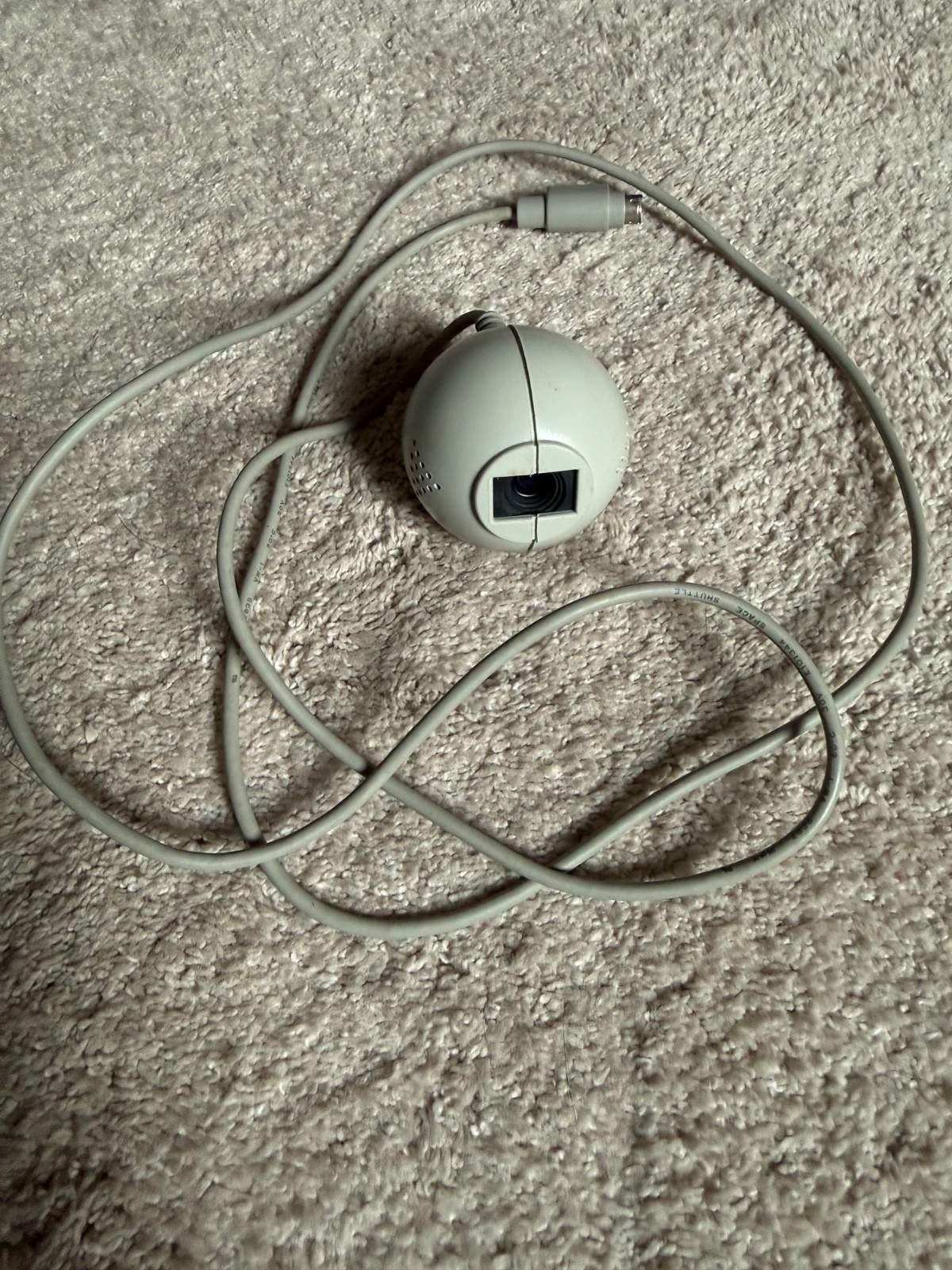 Tested - Vintage Apple Mac Serial Connetix Webcam