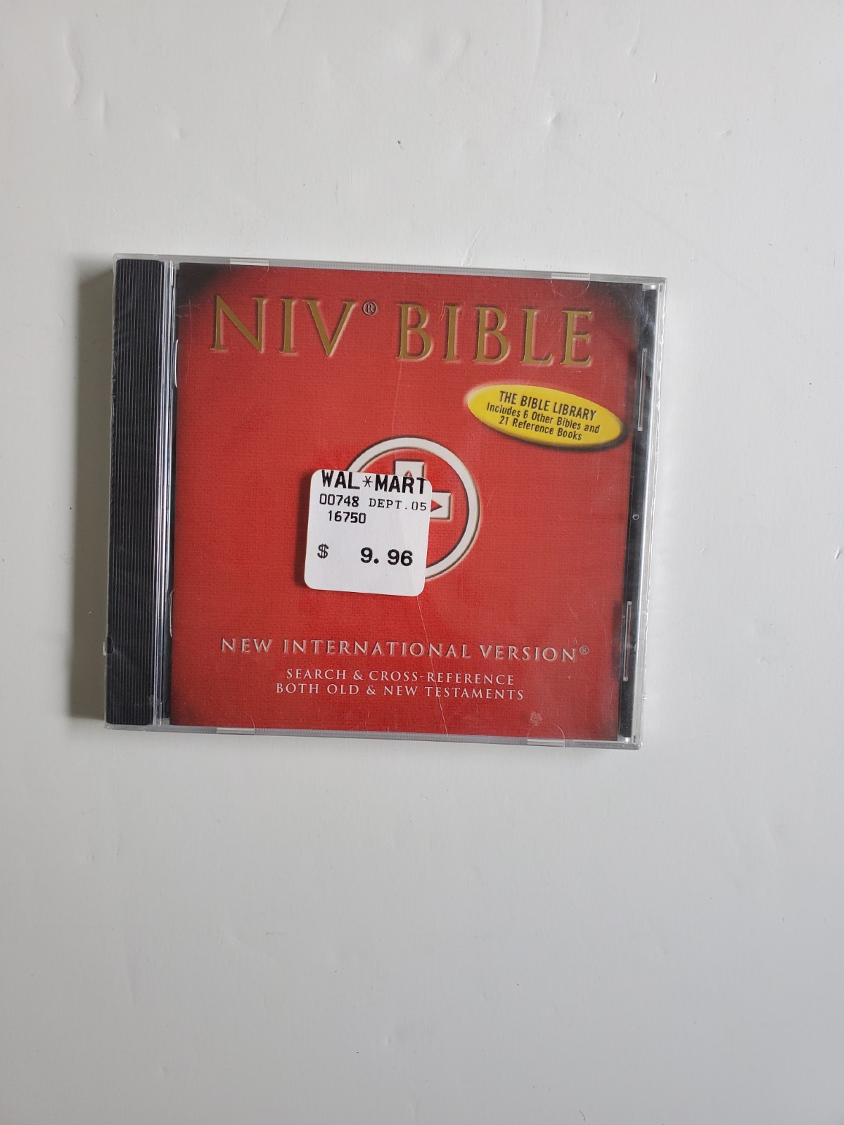 New Sealed NIV BIBLE Int’l Library Edition 1998 PC CD-ROM 6 Bibles 21 Ref. Books