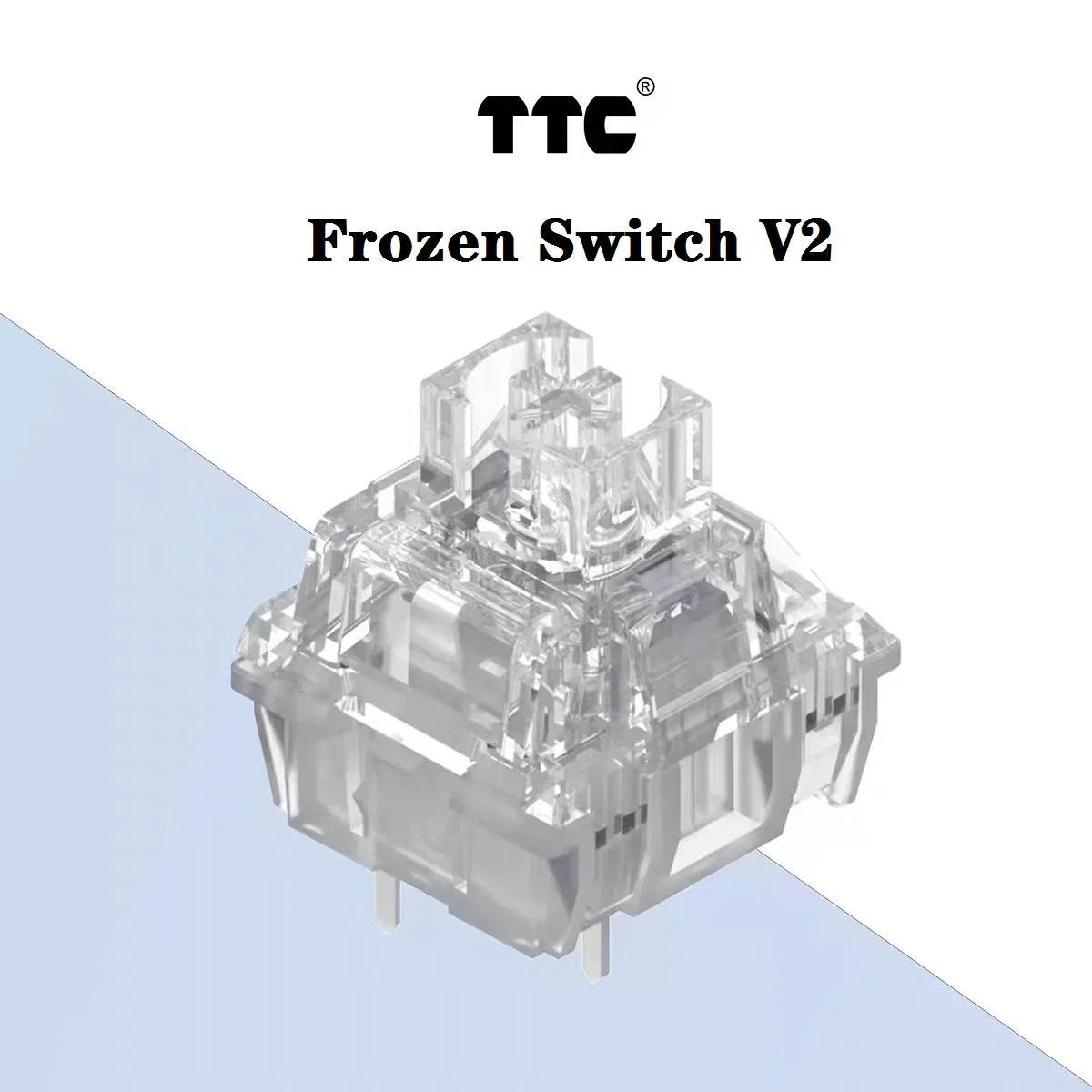 TTC Frozen Switch V2 Mechanical Keyboard Silent Switches 3 Pins Linear 39Gf RGB