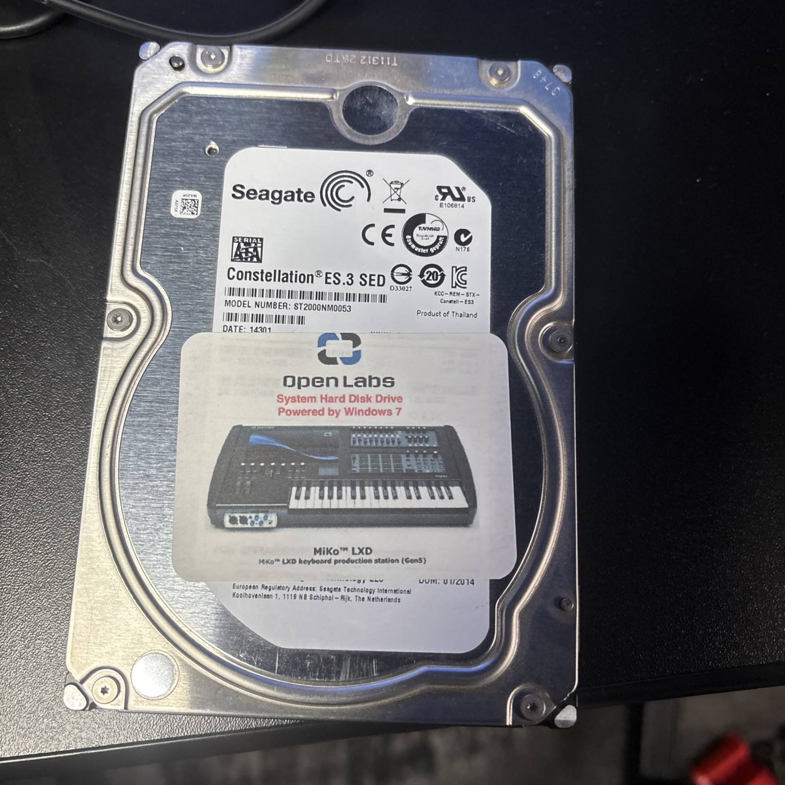 Open Lab Miko LXD Workstation Operating System Hard Disk Drive (2TB)