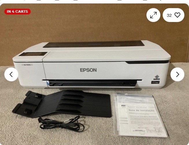 Epson SureColor T3170x 24" Desktop Printer SCT3170X With Stand