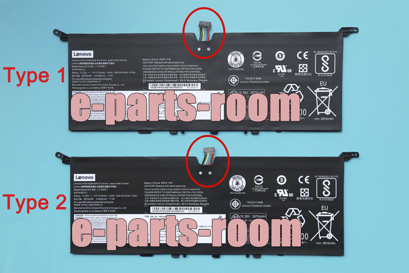 New Genuine L17C4PE1 L17M4PE1 Battery for Yoga S730-13IWL IdeaPad 730S-13IWL