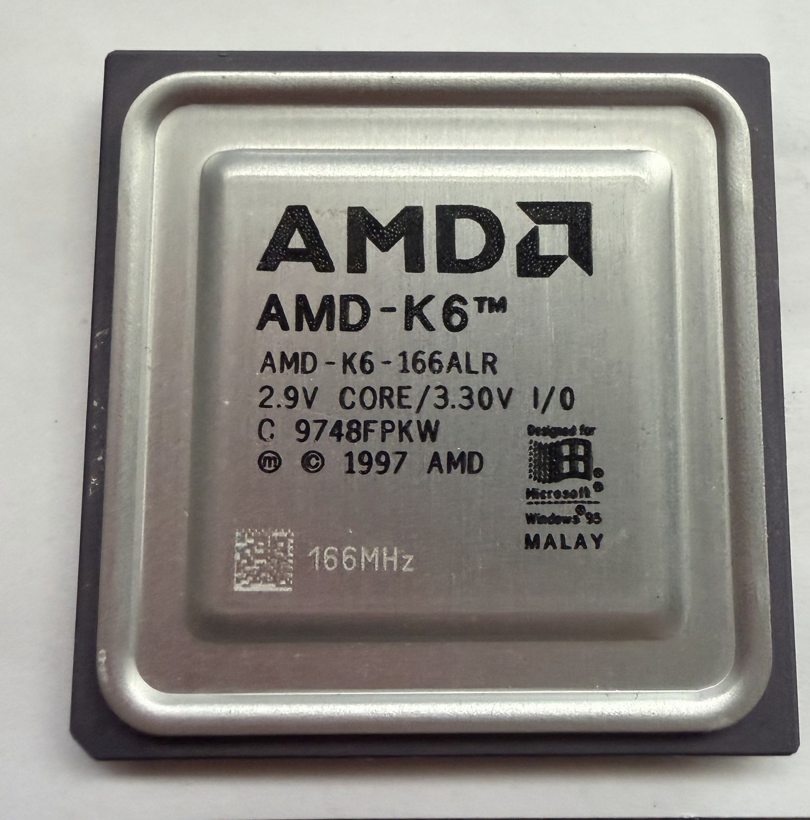 AMD K6-166ALR CPU For Gold Revovery