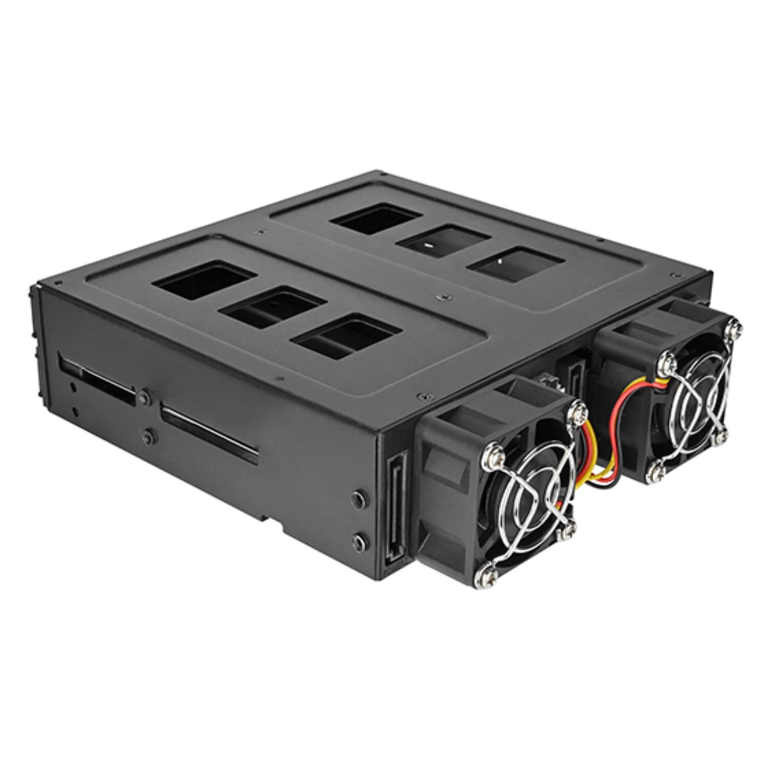 SilverStone FS204-US 5.25" to 4xU.2 (SFF-8639) SSD Cage SlimSAS 4i SST-FS204B-US