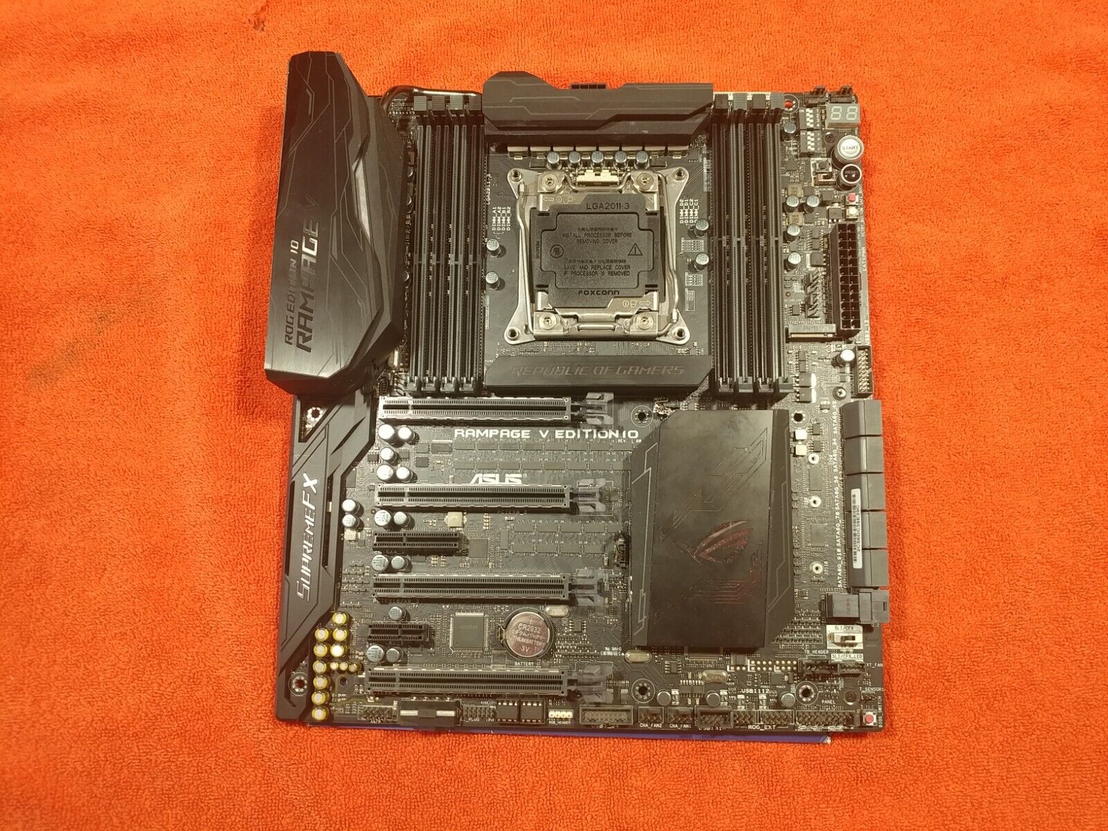 ASUS X99 ROG RAMPAGE V EDITION 10 (PARTS ONLY)
