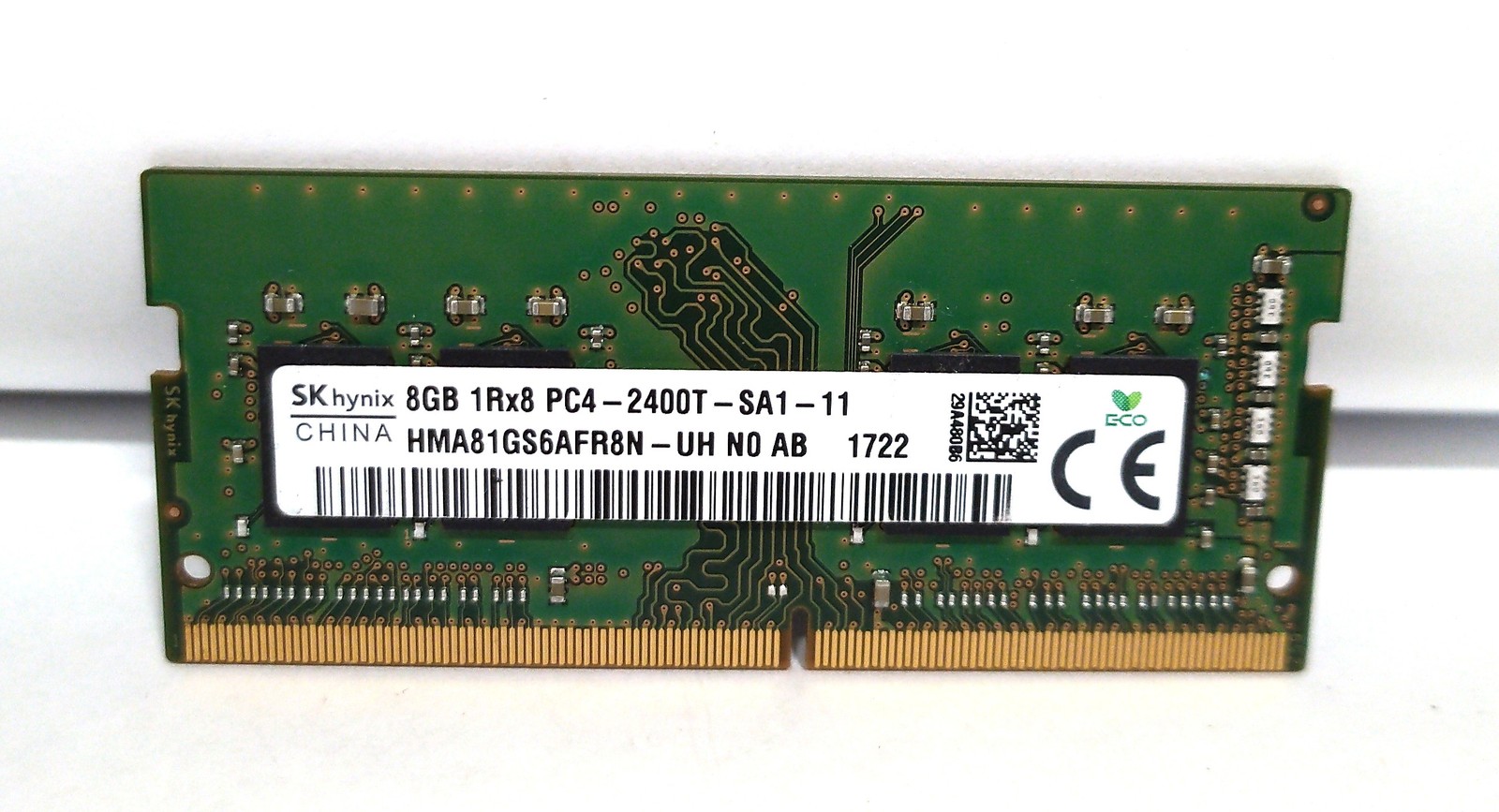SK Hynix 8GB PC4-2400T DDR4 2400MHz SODIMM Laptop RAM Memory HMA81GS6AFR8N-UH