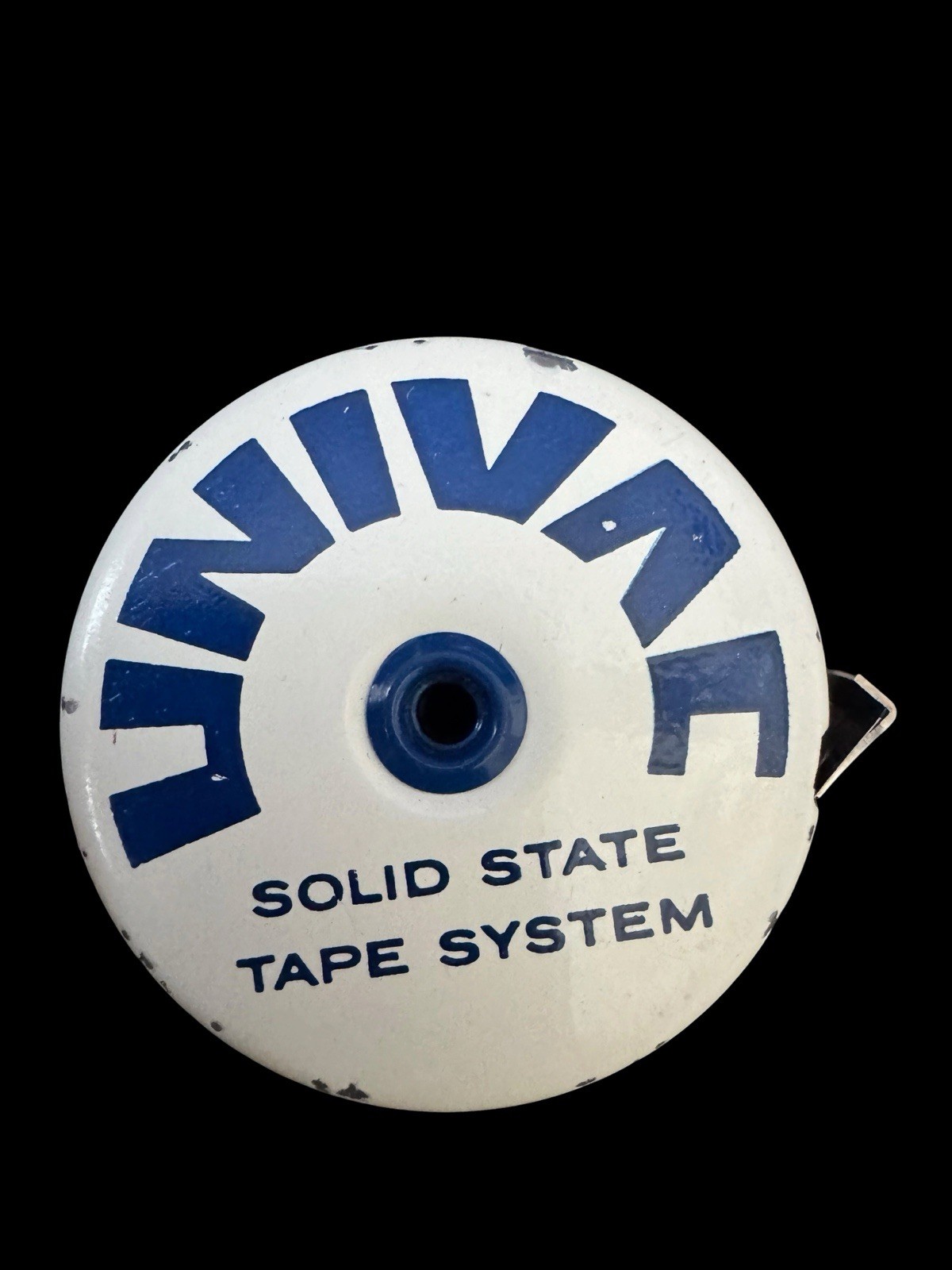 RARE UNIVAC Solid State Tape System Promo 2-ft Retractable Steel Tape Measure TB