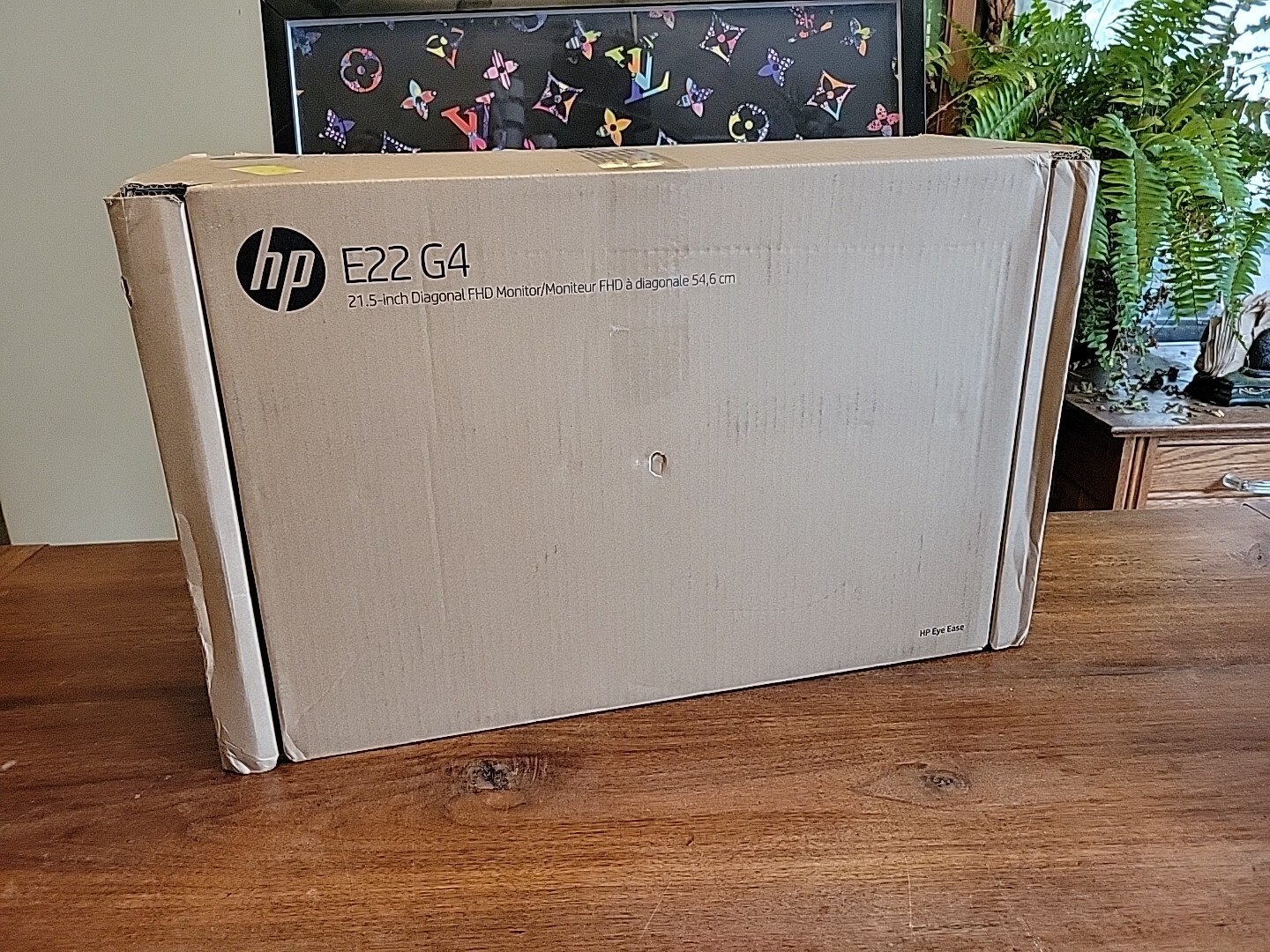 HP E22 G4 21.5" IPS LED 60Hz 1920 x 1080 Black / Silver Monitor (9VH72AA#ABA) 