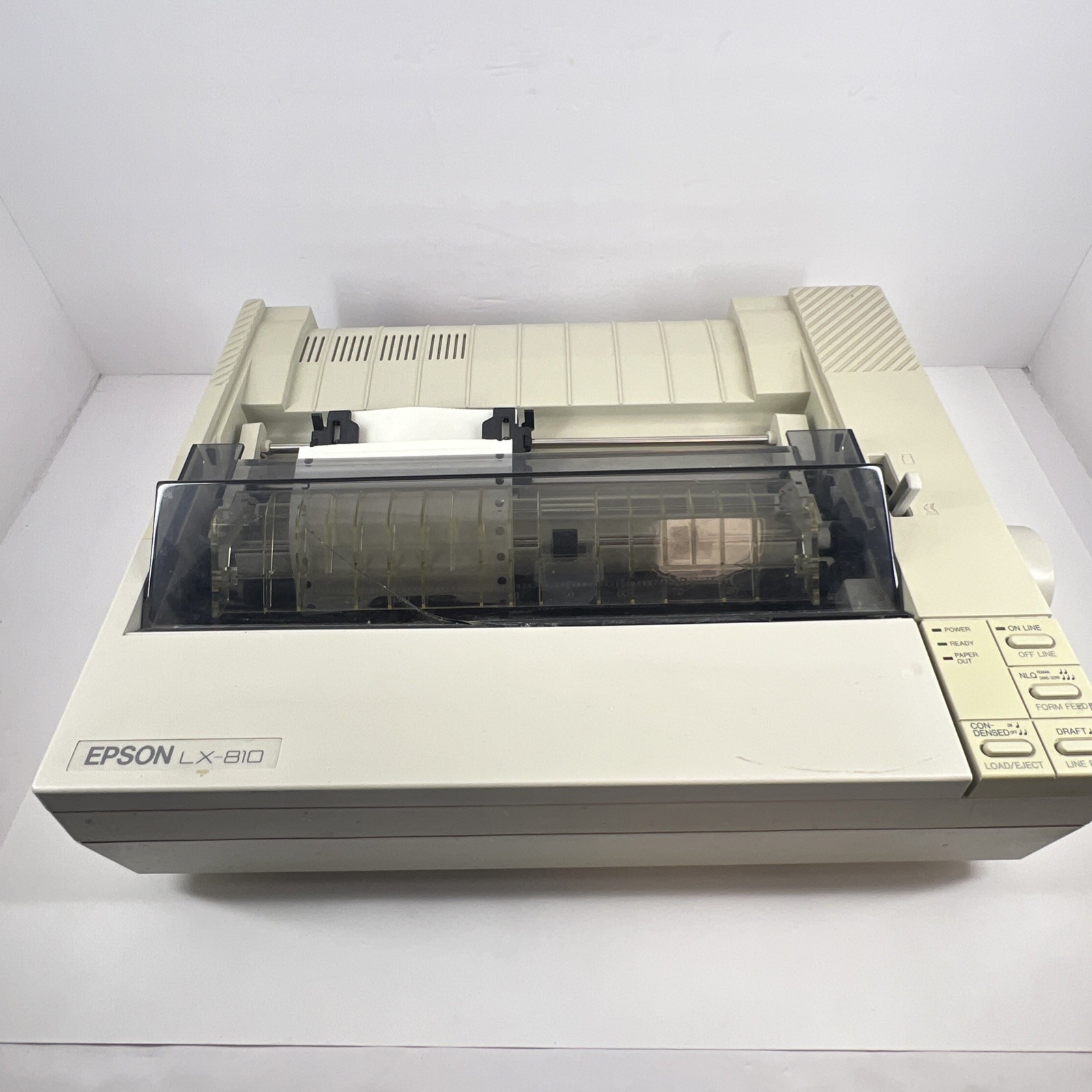 Vintage 80sEpson P80SA LX-810 9 Pin Dot Matrix Printer Parallel Interface UNTEST