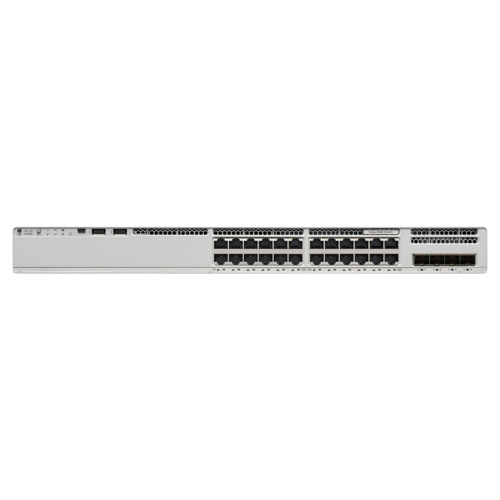 Cisco Systems C9200L-24T-4G-E Switch Wired Gigabit Ethernet 2Gb Ram 4Gb Flash
