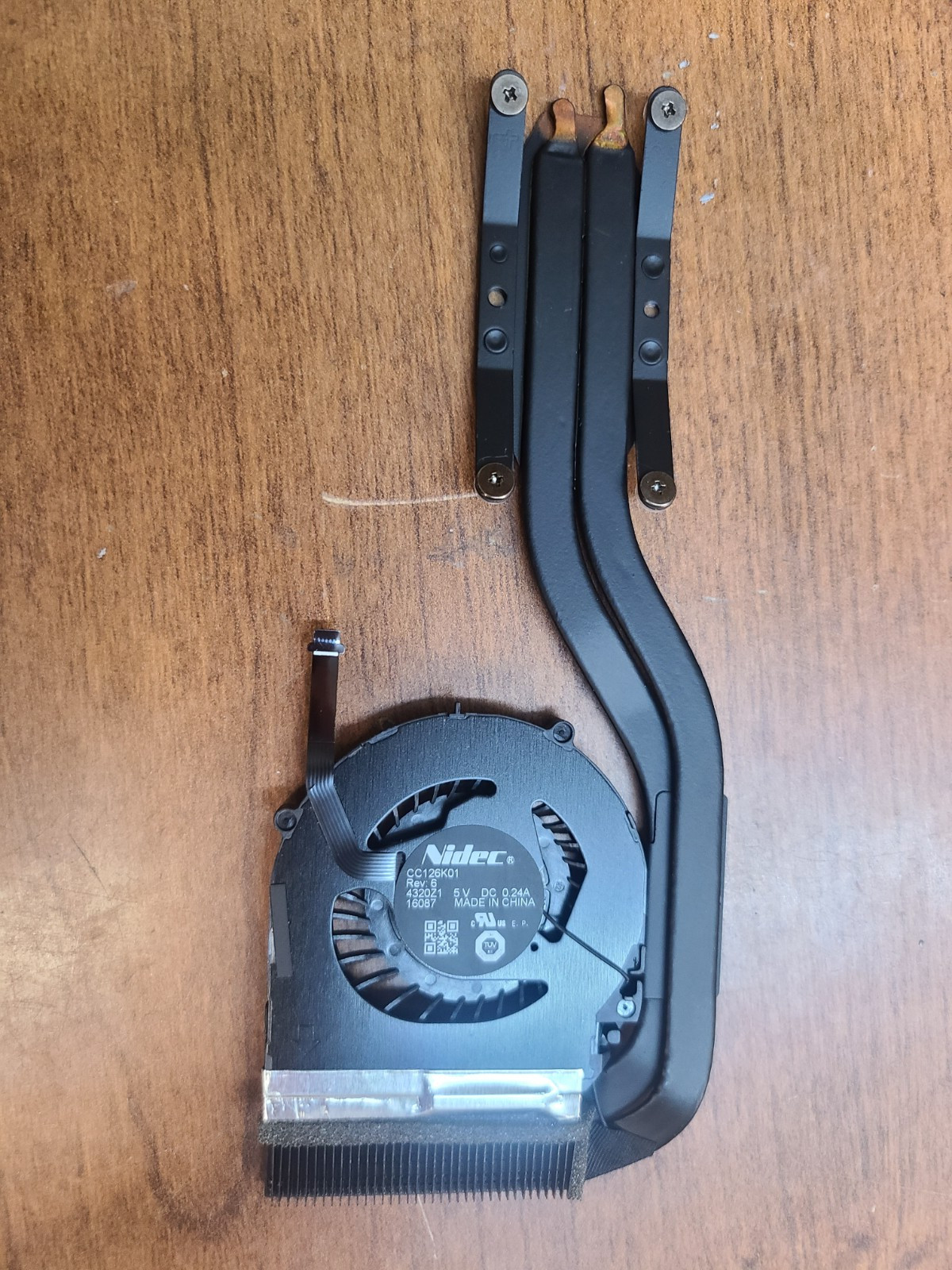 ORIGINAL LENOVO THINKPAD X1 CARBON GEN 3 COOLING FAN HEATSINK 00HN743 0C54435