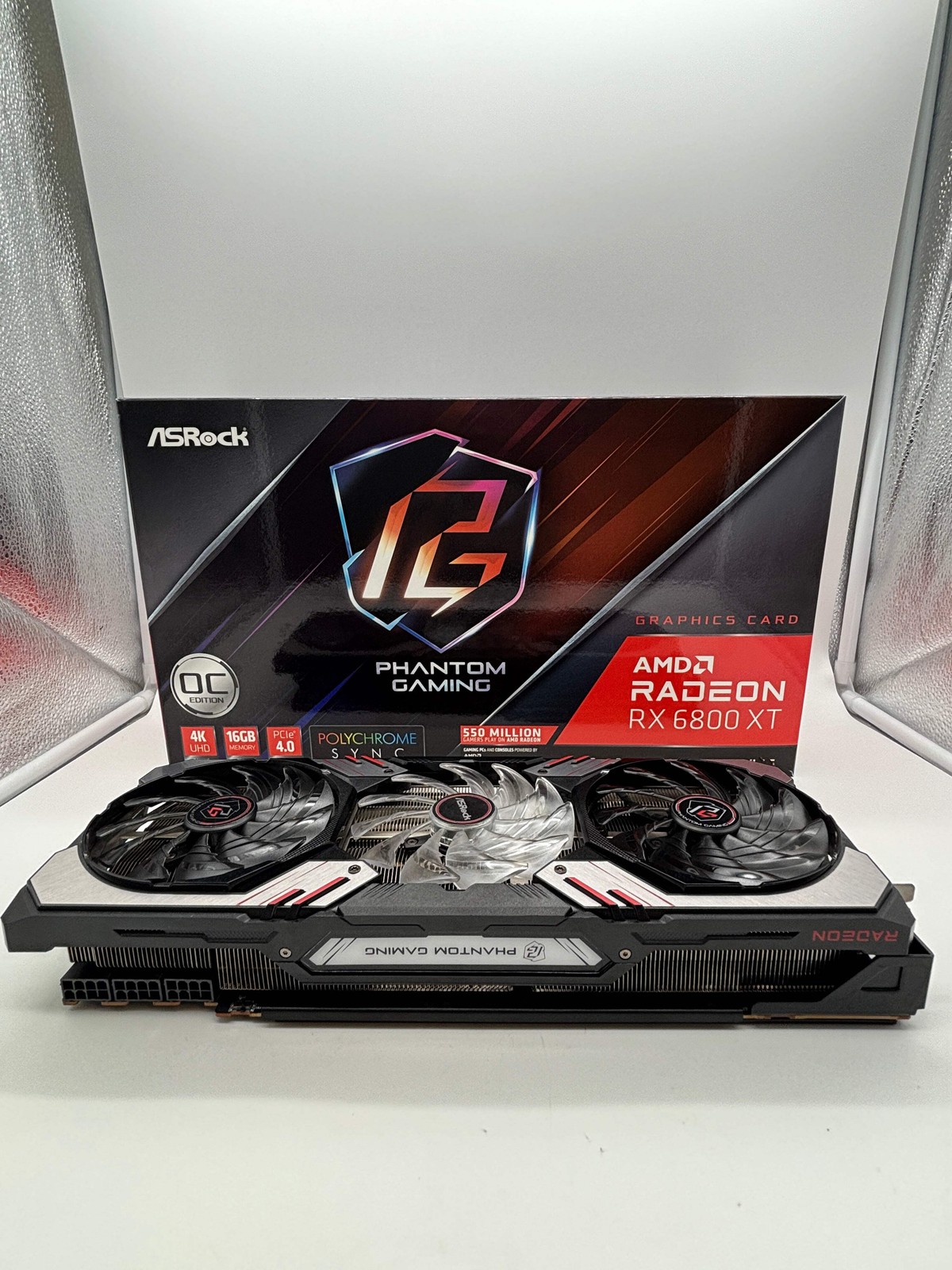 ASROCK Radeon RX 6800 XT Black Used With Box