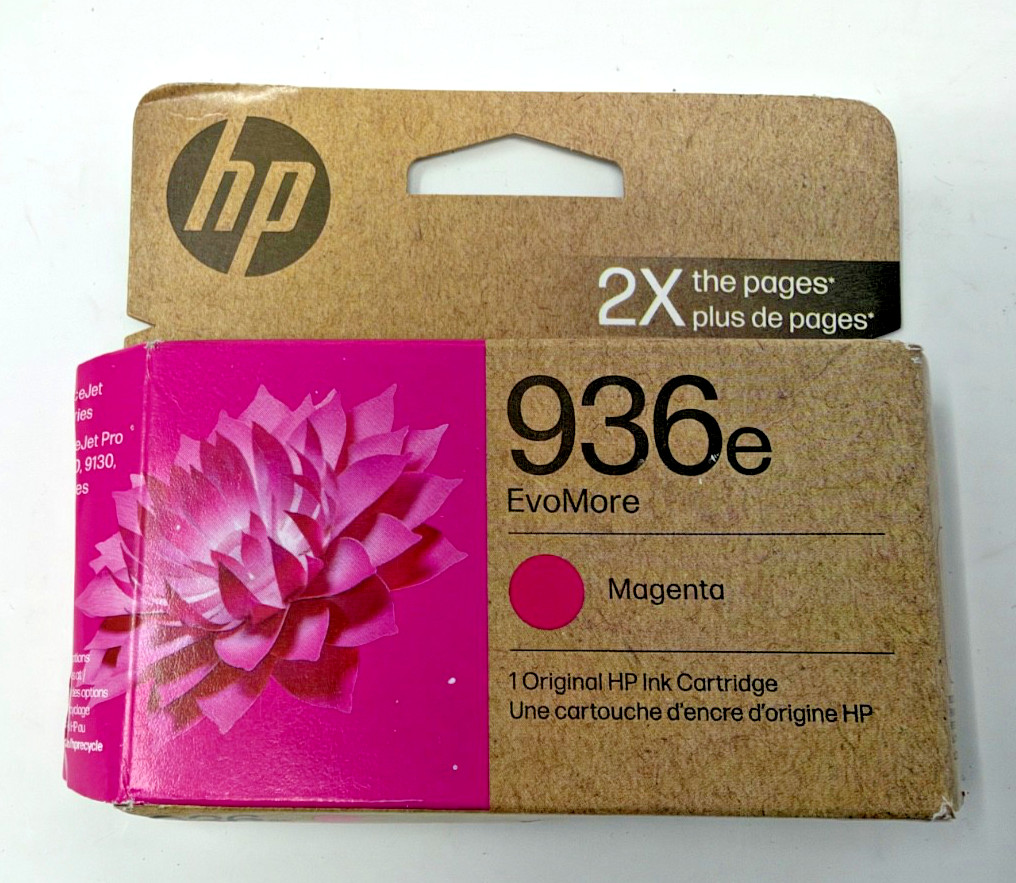 GENUINE HP 936e Magenta ink cartridge EvoMore exp Nov 2027