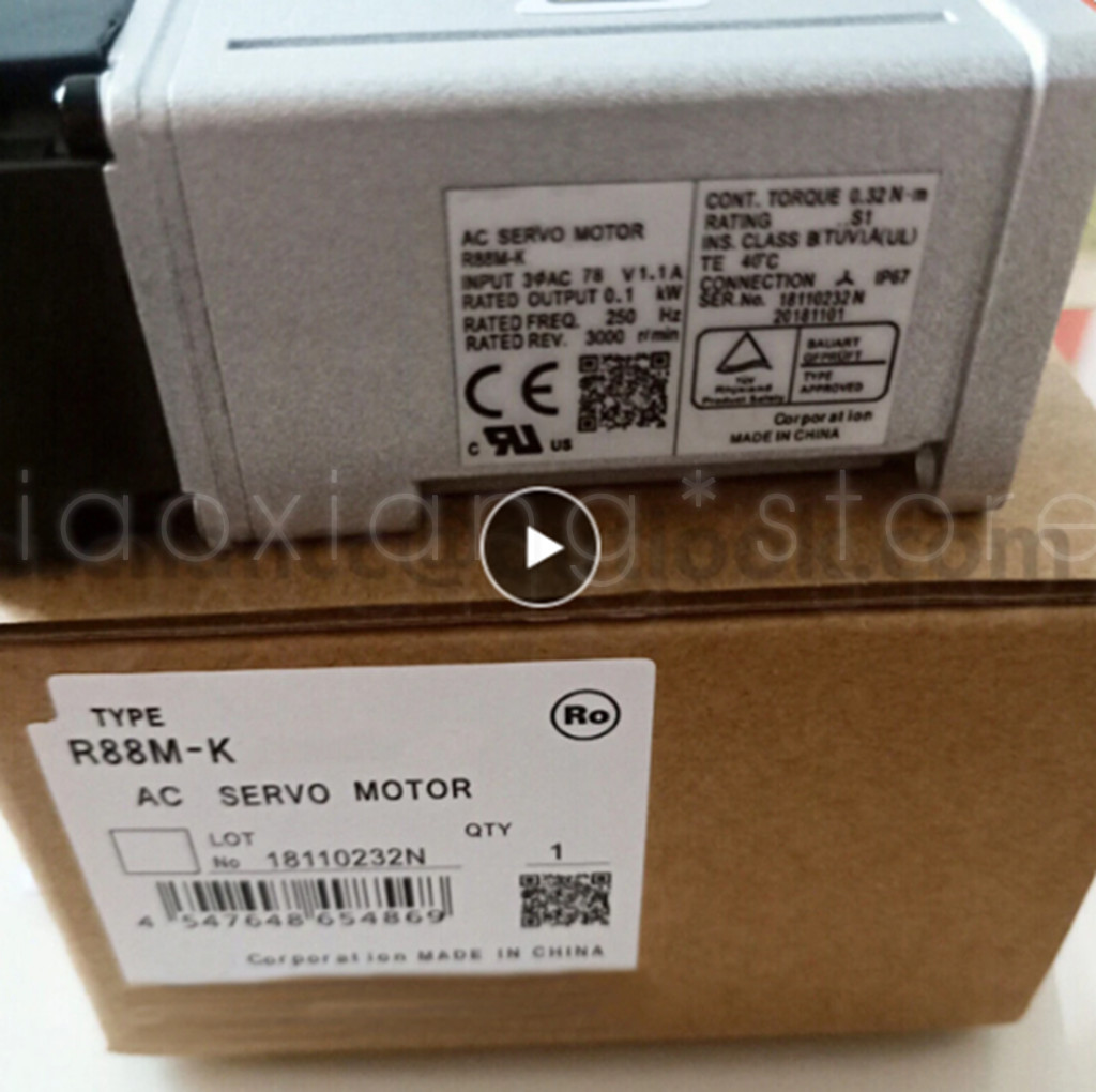 QTY:1 new Servo motor R88M-K20030T-BS2-Z DHL or FedEX