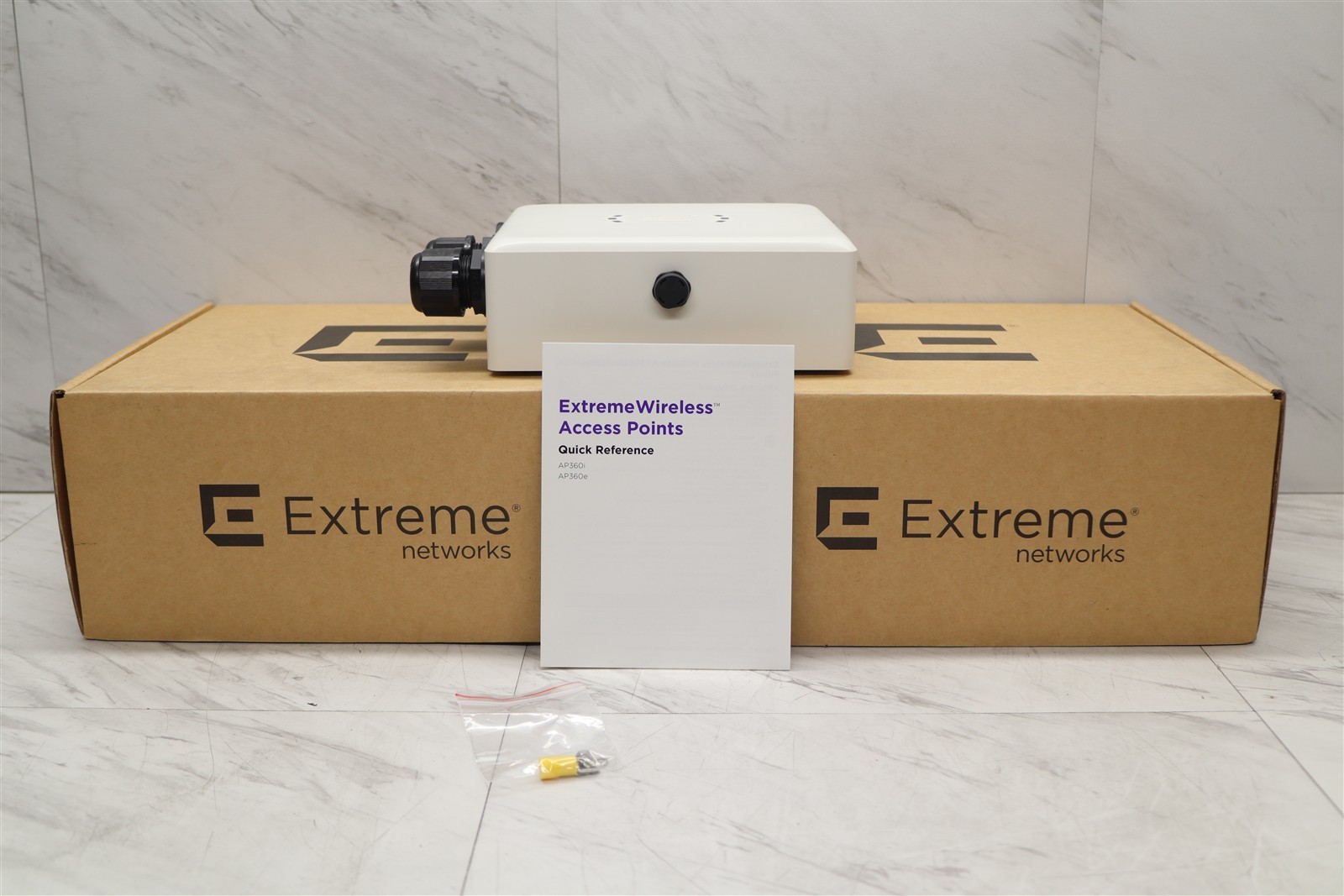 2 LOT NEW Extreme Networks AP360i-FCC Dual-Band Wi-Fi Access Point Cloud Managed