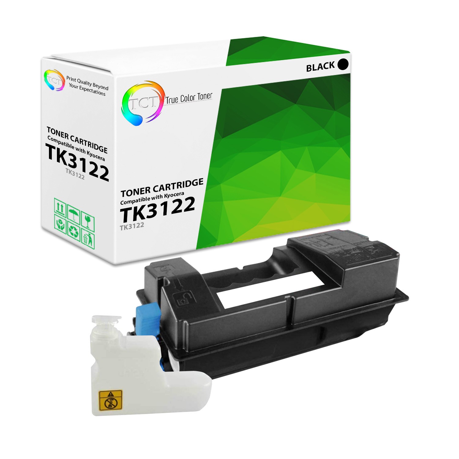 TCT Premium TK-3122 Black for Kyocera-Mita FS 4200DN Compatible Toner