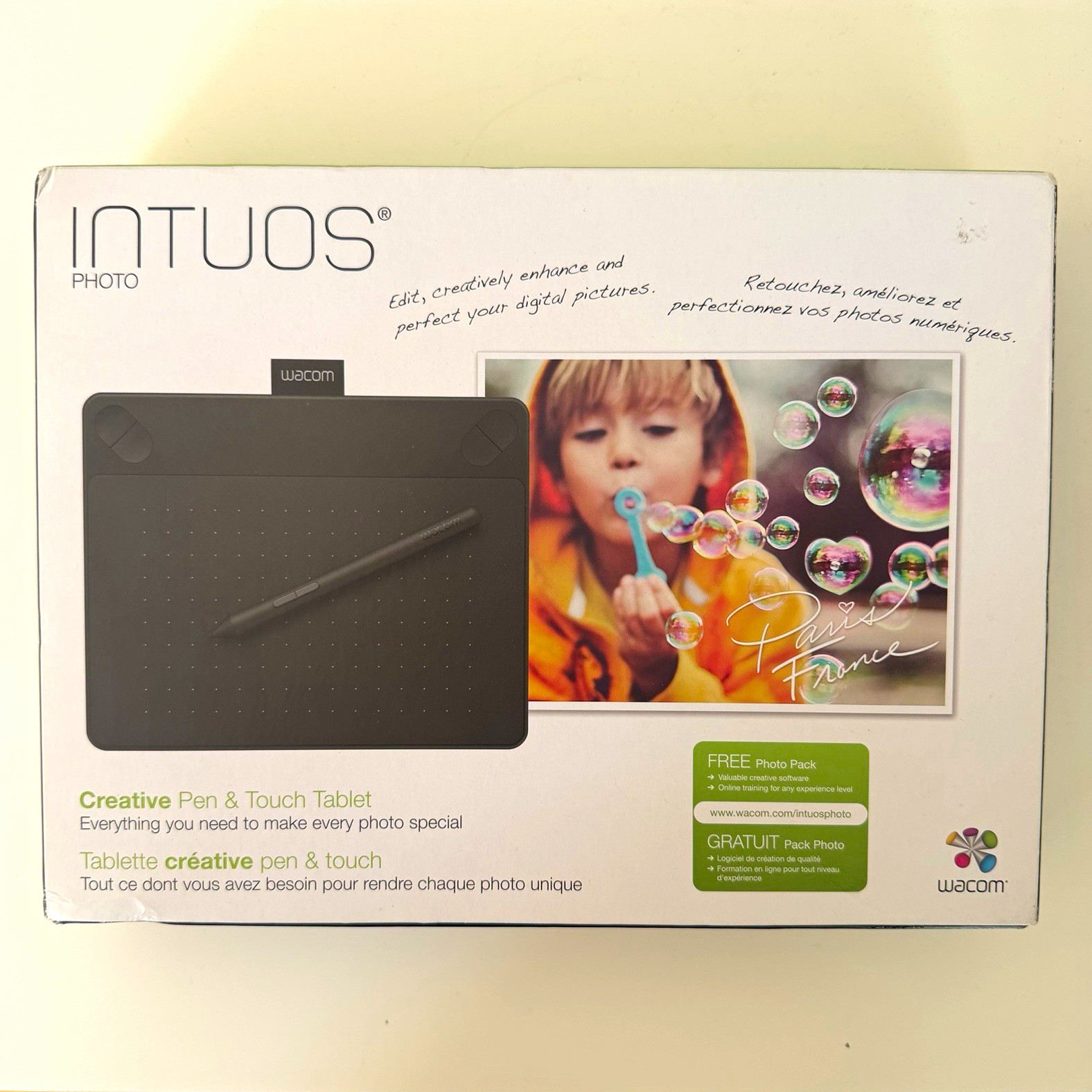 Wacom Intuos Photo CTH-490 Graphics Tablet - Unused Open Box + Pen