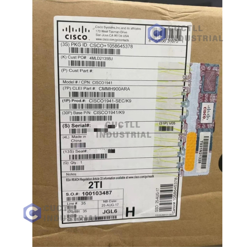 NEW Cisco 1941-SEC/K9 Integrated Security Router Free Delivery