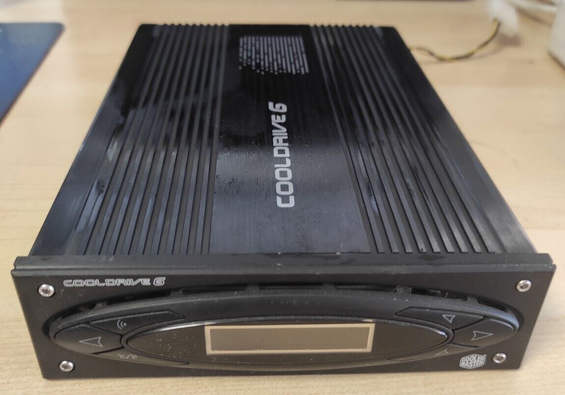Cooler Master CoolDrive 6 LHD-V06 Bay 5.25" HDD Cooler LCD Fan Controller