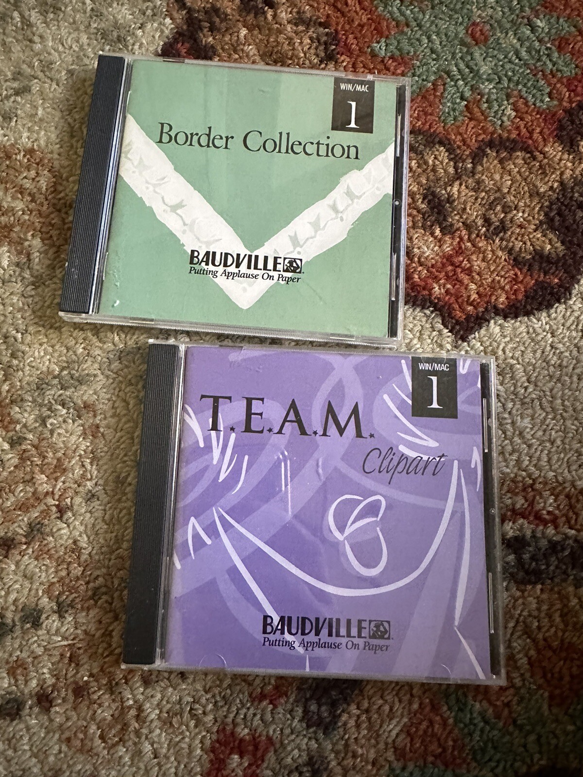 Baudville - Border Collection & TEAM Clipart (2 CDRoms)