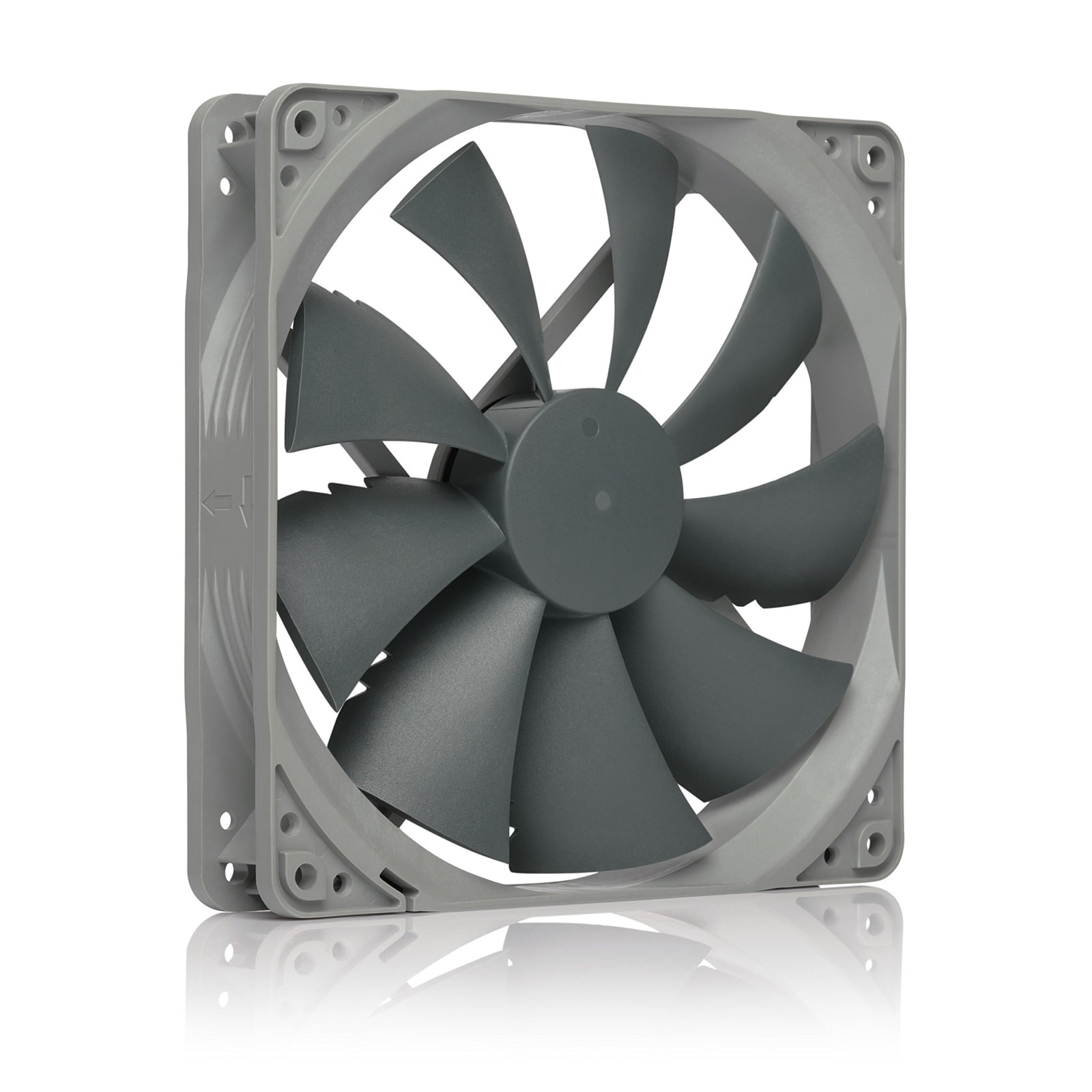 Noctua NF-P14s redux-1200 140mm 12V 3-Pin 1200RPM Non-PWM Quiet PC Case Fan Grey