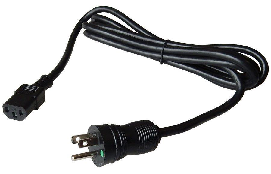 WS HOSPITAL GRADE Medical 10ft Power Cord Cable Green Dot 10A 125V 5-15P C13