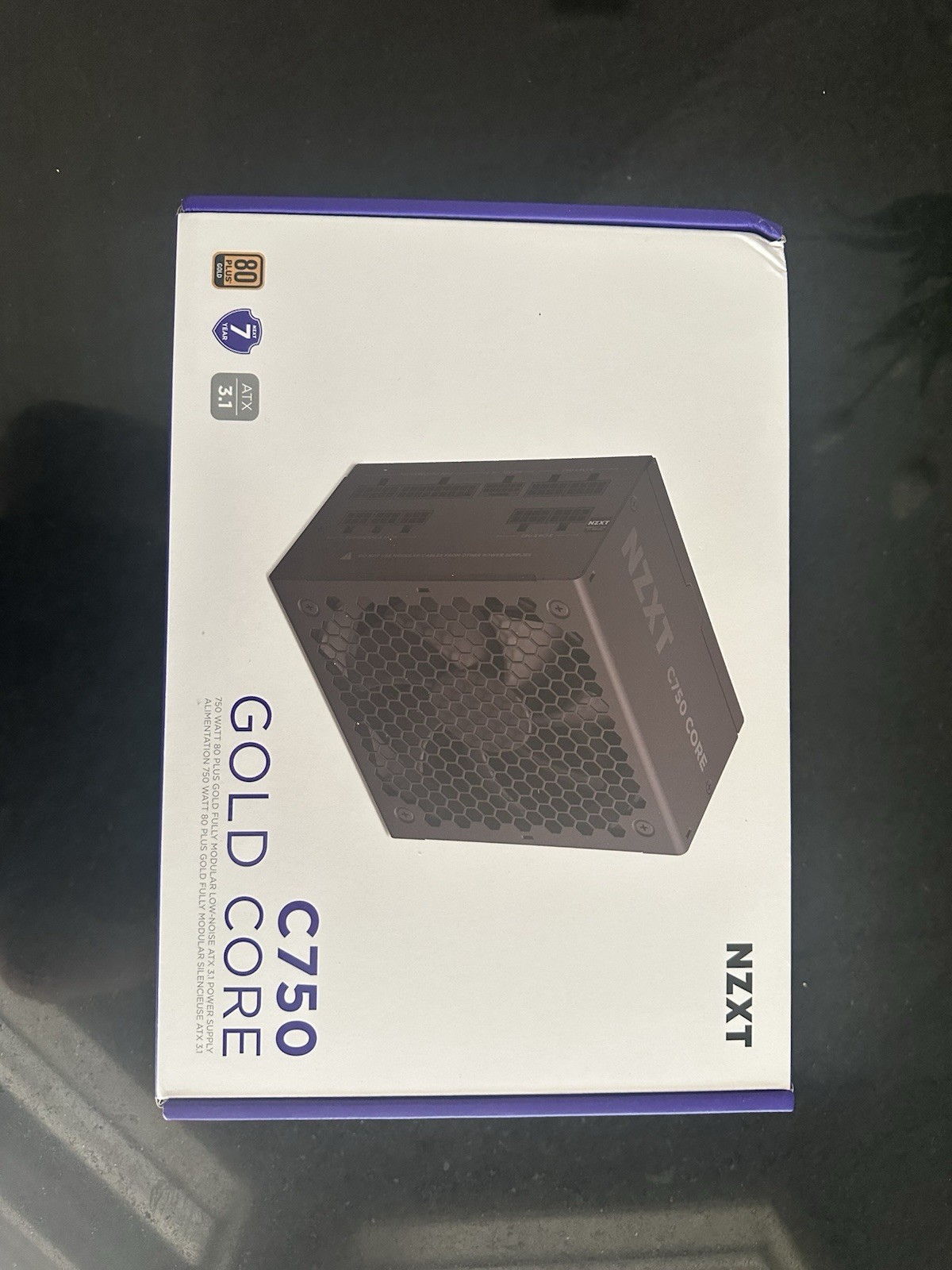 NZXT C750 Gold Core 750W ATX Fully Modular Power Supply PA-7G1BB-US