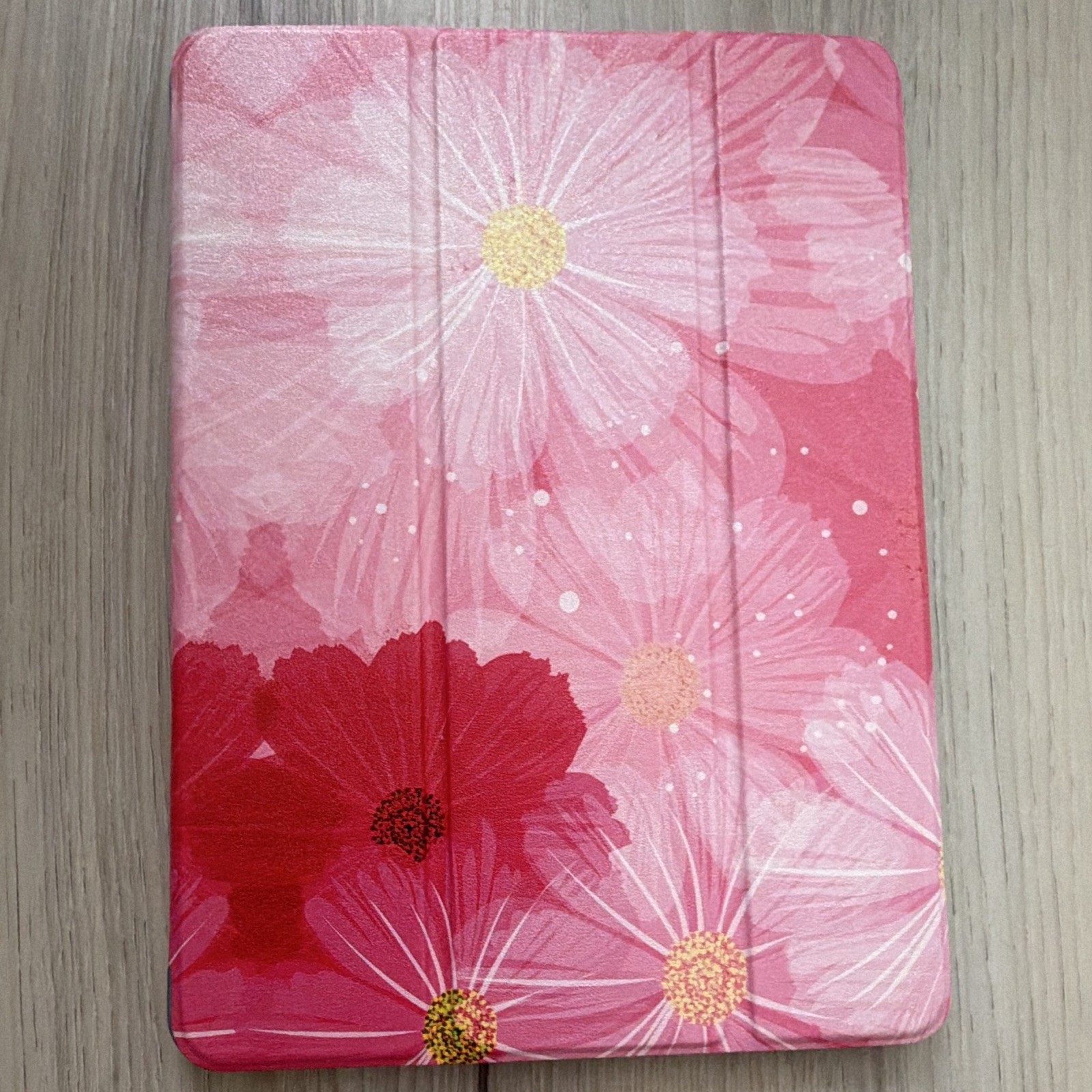 MoKo Pink Floral Folding Folio Case w/ Stand for Apple iPad Pro 11 inch 1st GEN