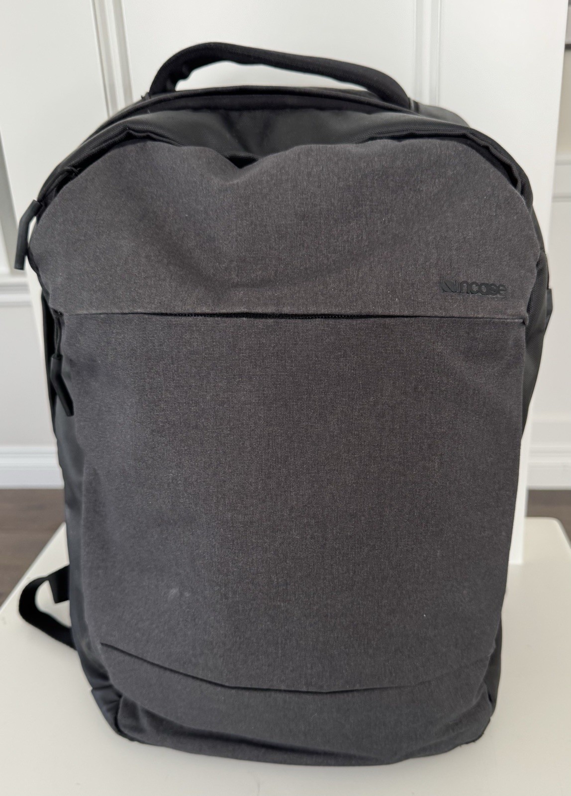Incase City Laptop Backpack Grey Black Tech Optimized Fits Up To 16” Laptop Bag