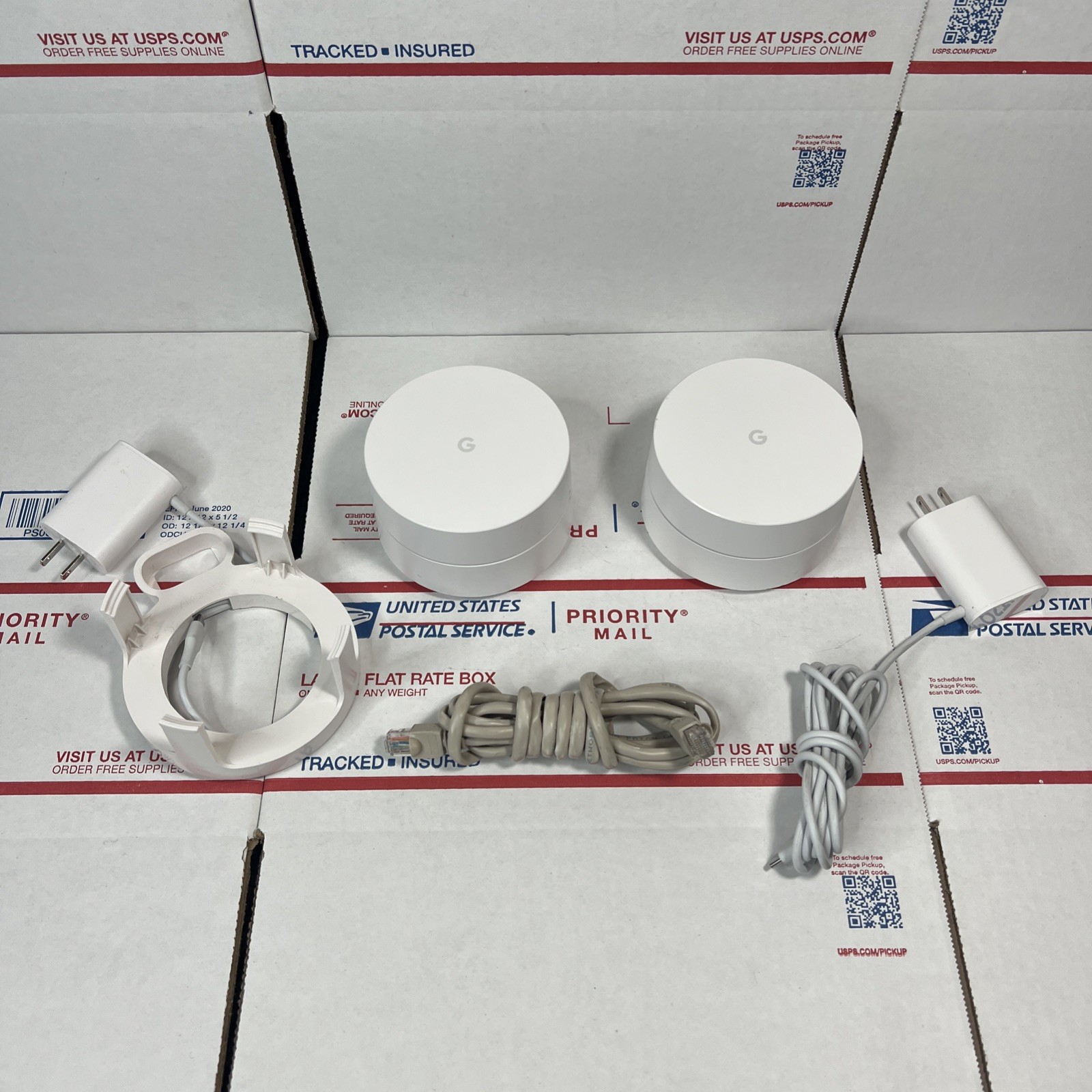 2X Google AC-1304 WiFi 1200Mbps Wireless 1-Port Mesh Router Extenders - SAME DAY