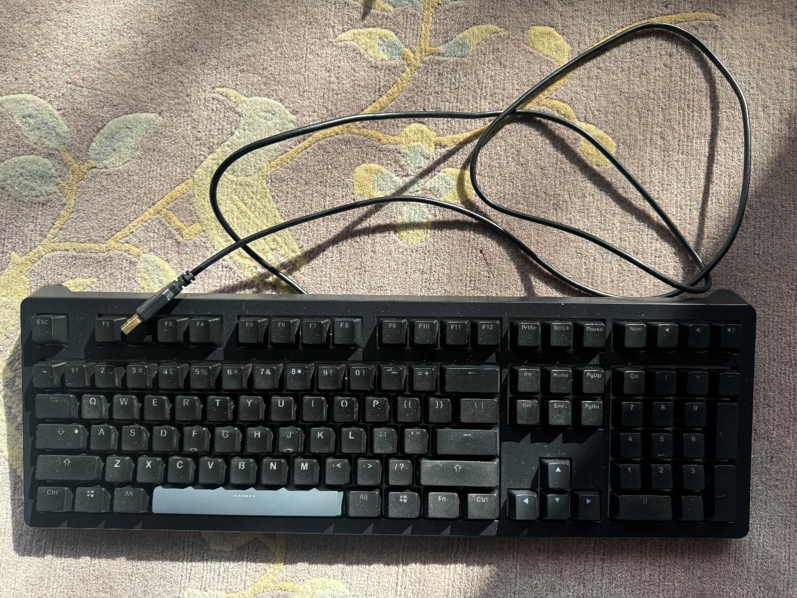 Ducky Shine 5 RGB Mechanical Keyboard  ABS Double-Shot Keycaps Cherry MX Brown 