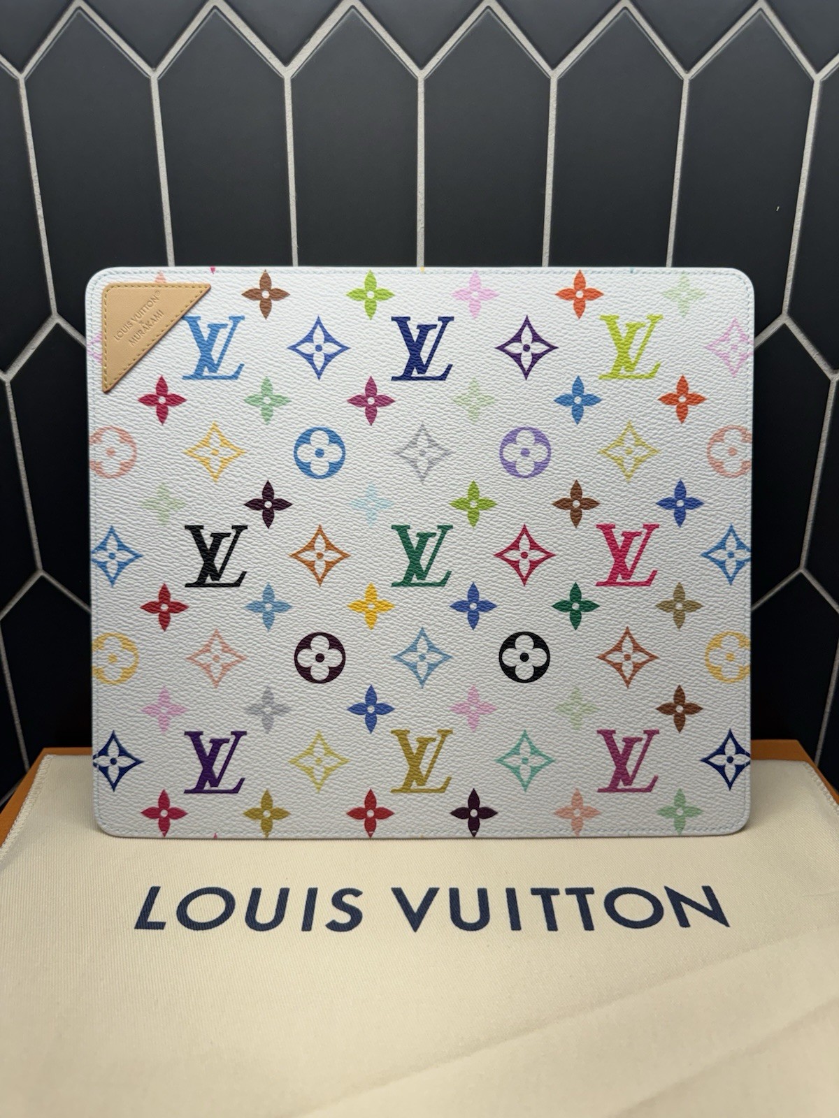 Louis Vuitton x Takashi Murakami Multicolor Gaston Mousepad - Limited Edition